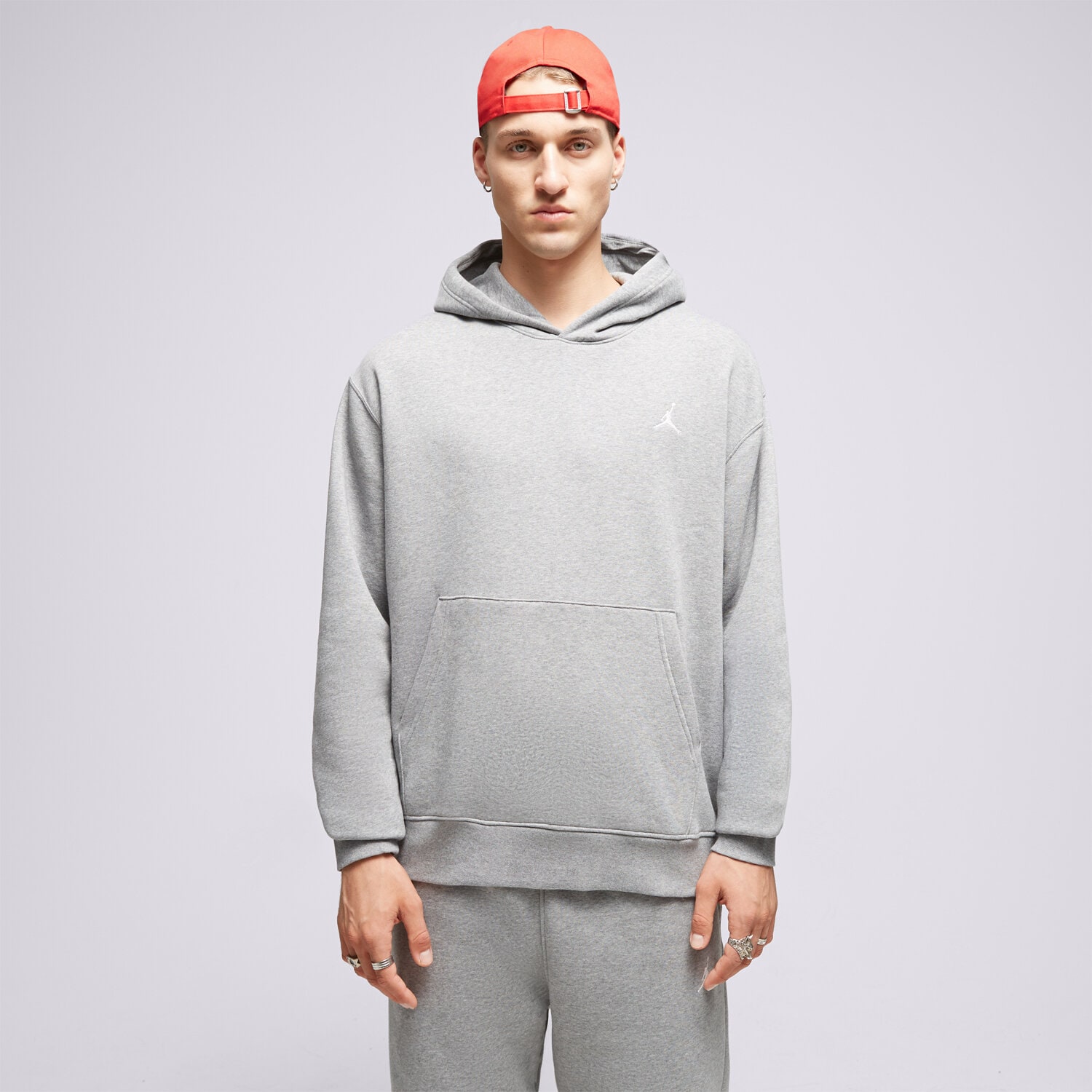 Herren JORDAN HOODIE M J FLT MVP FLC PO 2 FJ7774-091 Grau