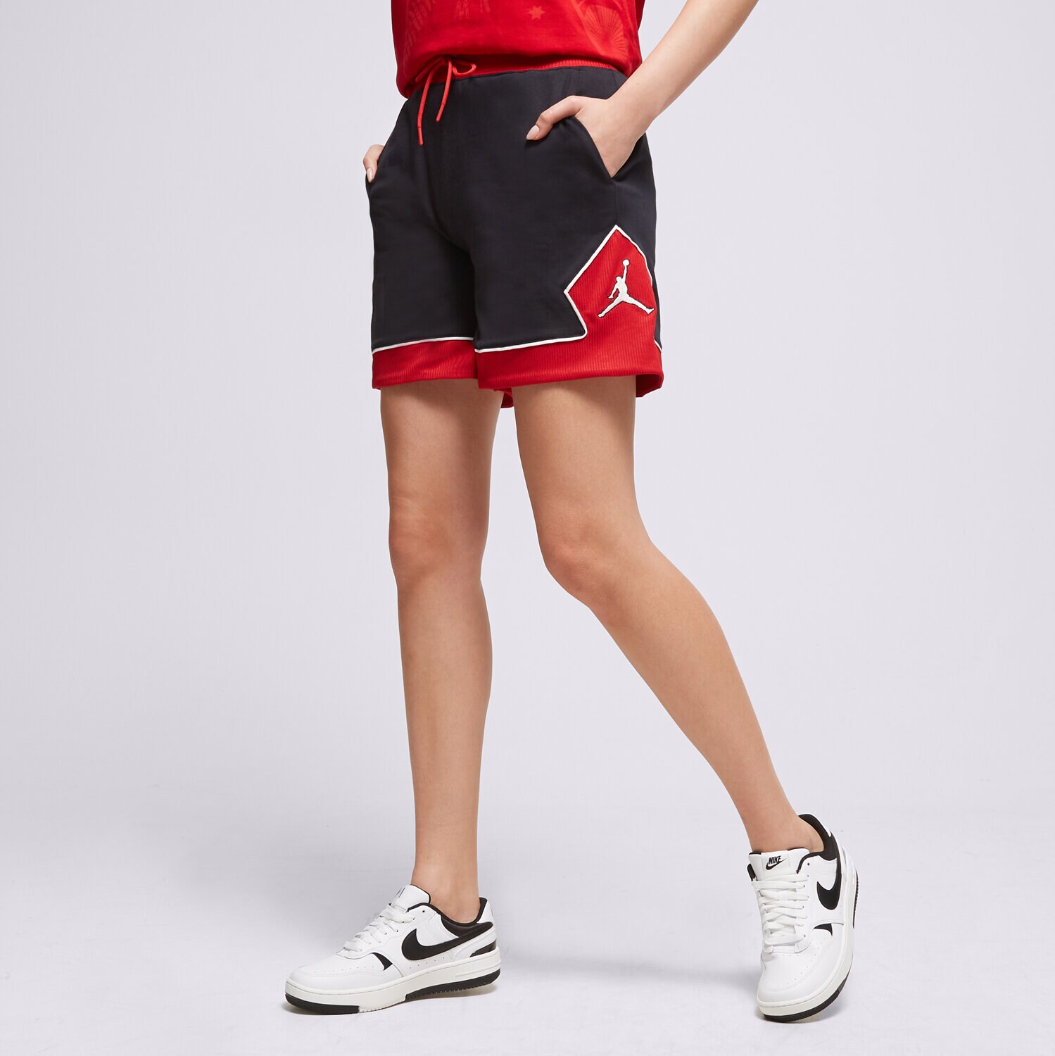 Damen Shorts SHORTS W JORDAN LWT DMND  DZ3352-010 Schwarz