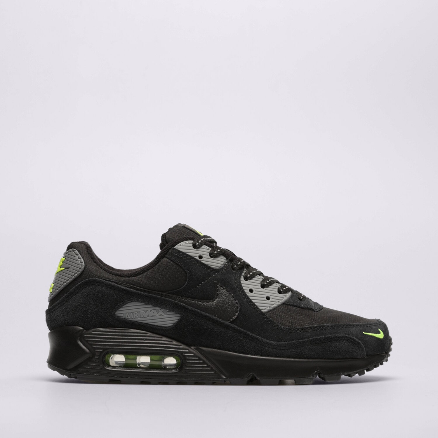 Herren Sneaker NIKE AIR MAX 90 FQ2377-001 Schwarz