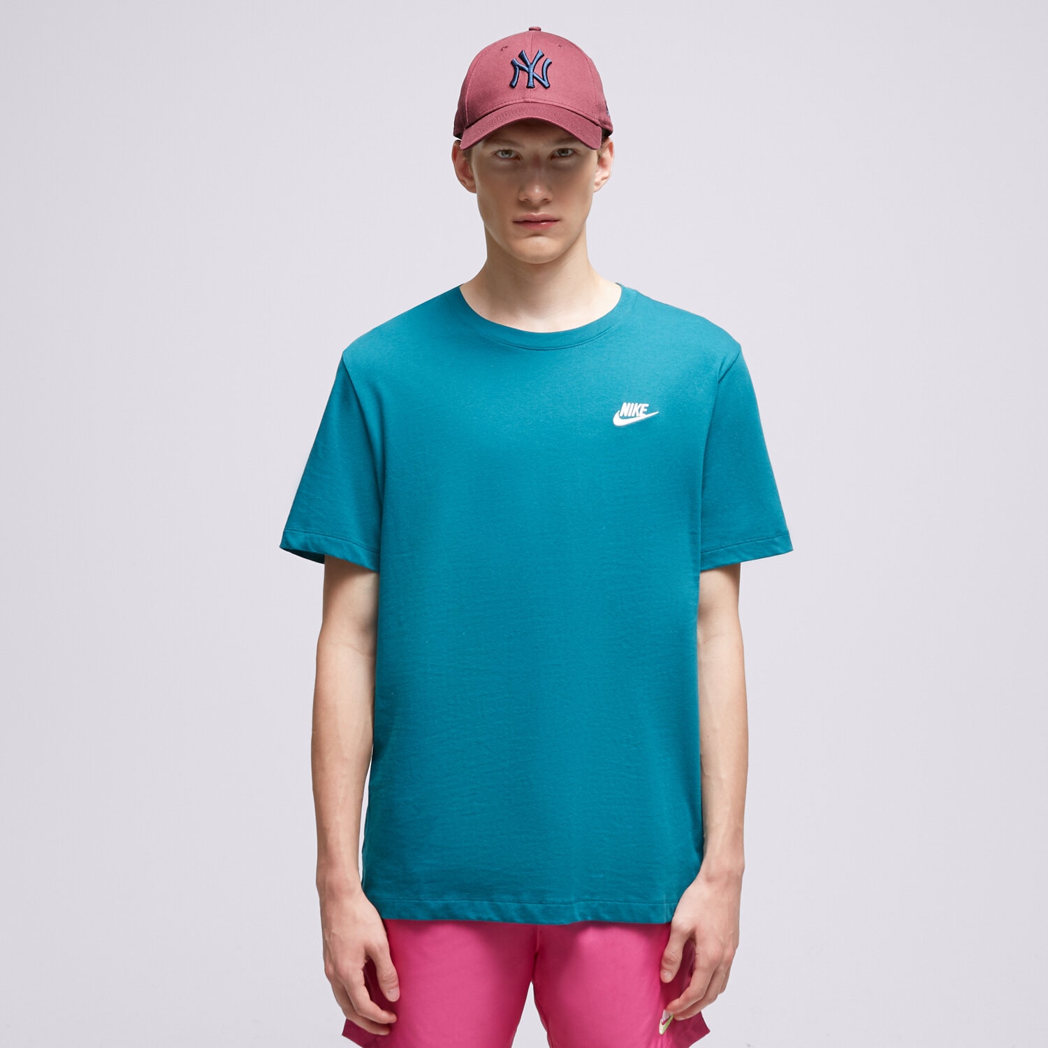 NIKE T SHIRT NIKE SPORTSWEAR CLUB Blau AR4997 381 Sizeer