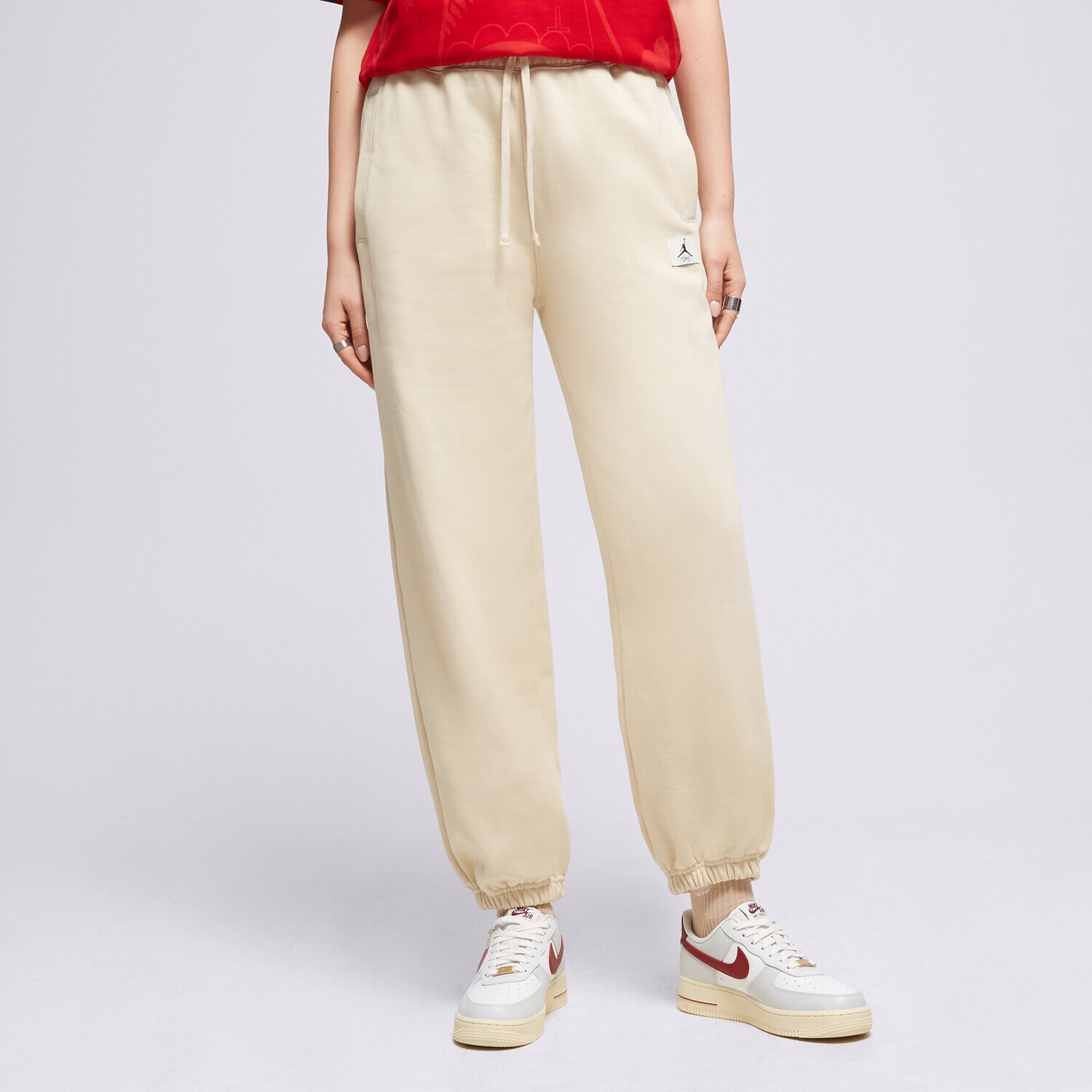 Damen Hosen HOSE W JORDAN FLT FLC PANT  DQ4607-234 Beige