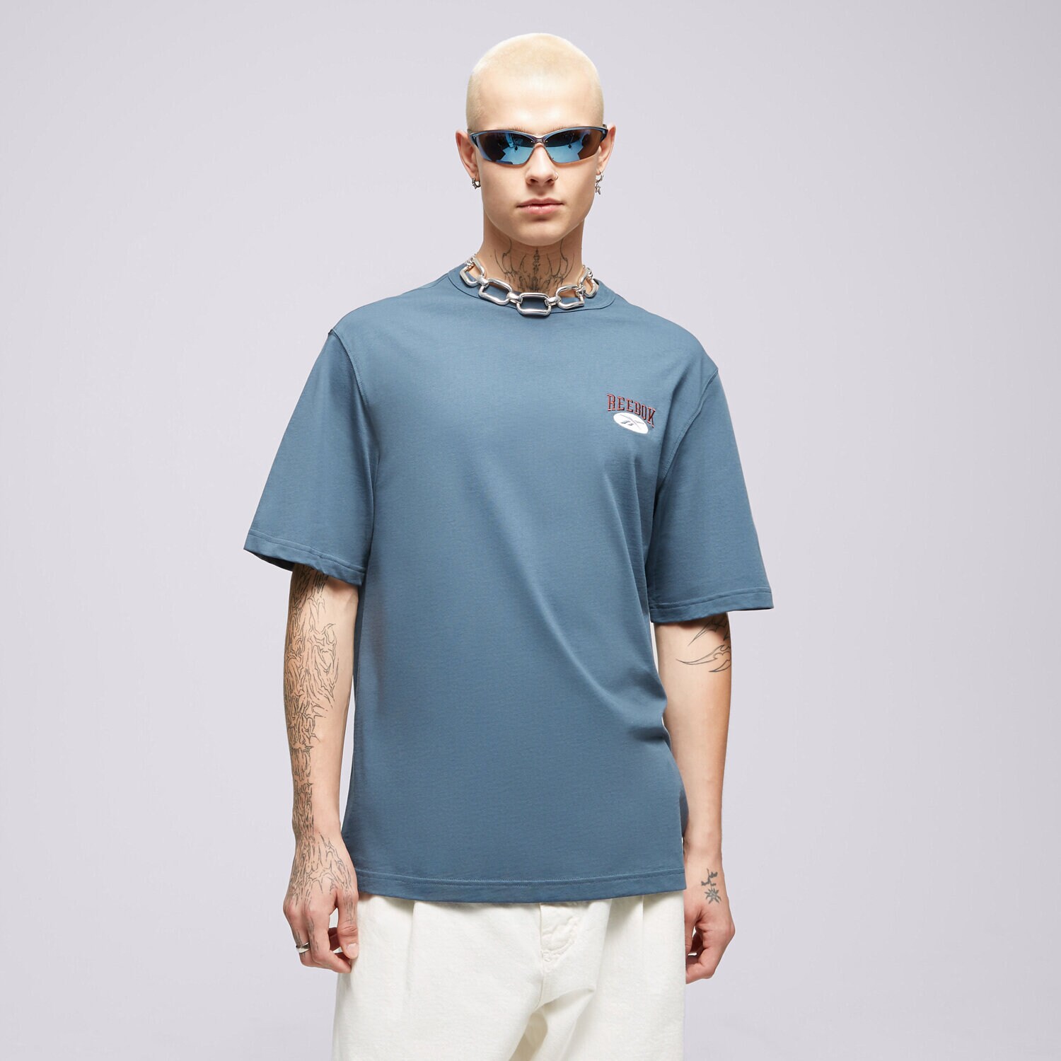 Herren T-Shirt REEBOK T-SHIRT CL AE TEE 100036857 Dunkelblau