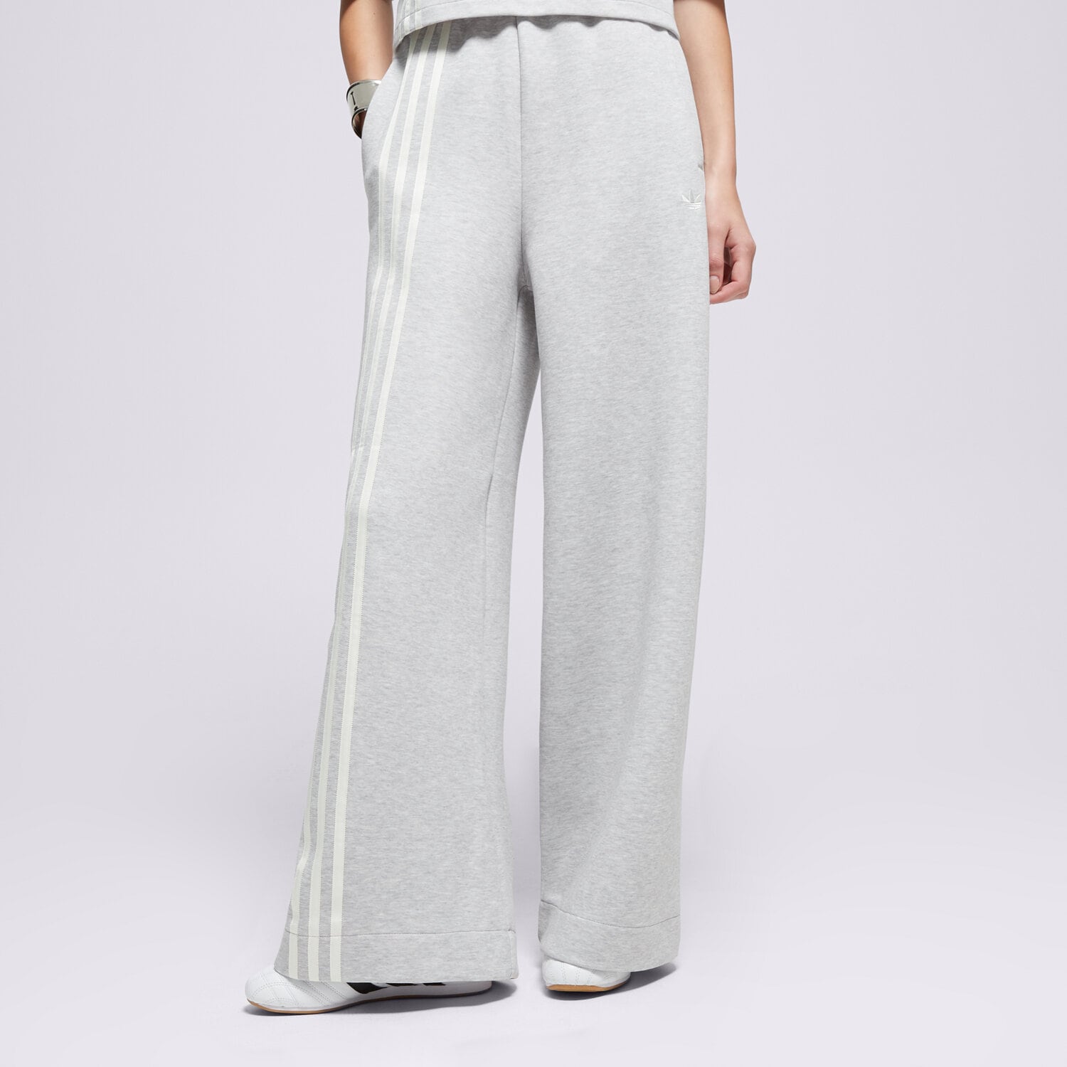 Damen Hosen ADIDAS HOSE 3 STRIPES PANT KA0833 Grau