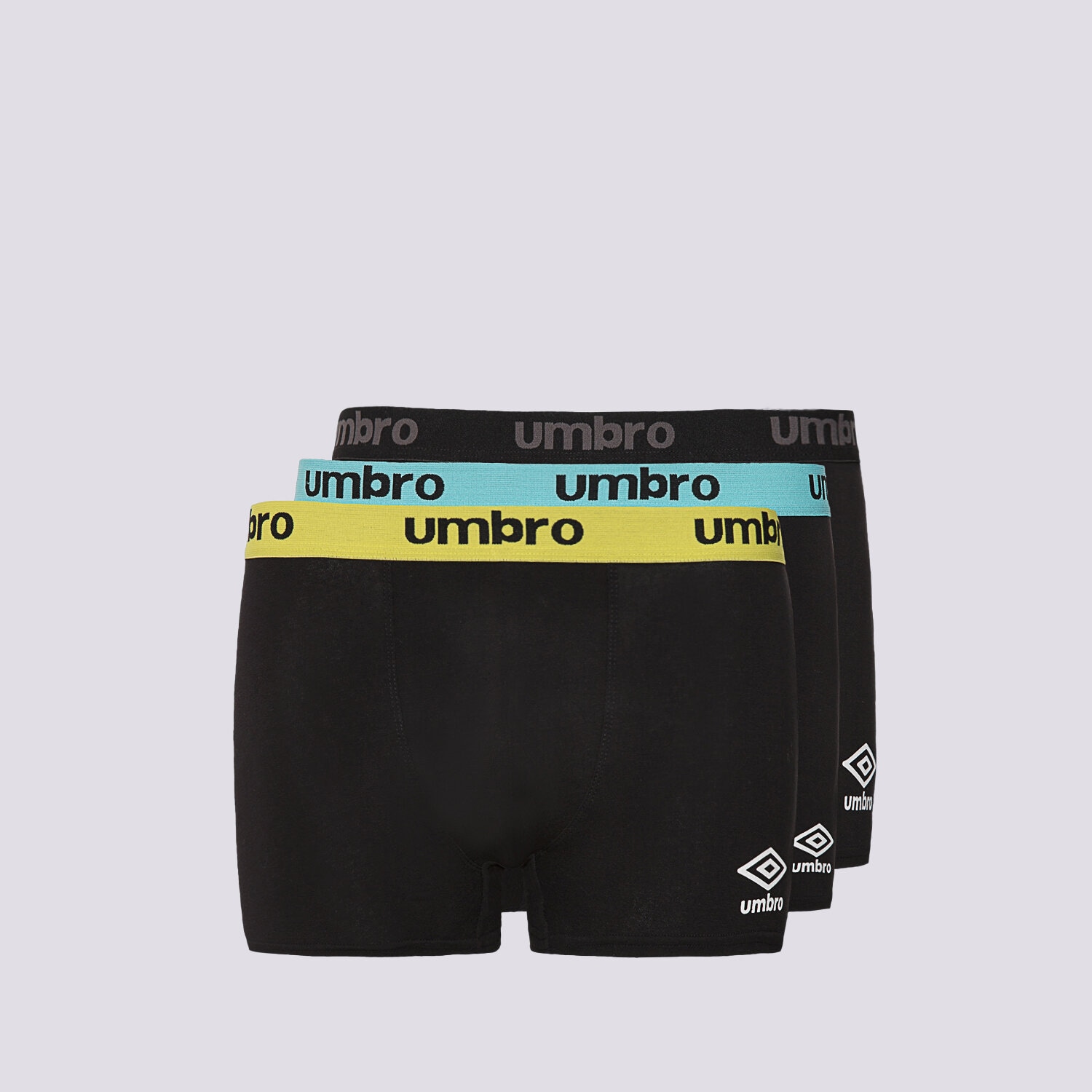 Herren Unterwäsche UMBRO BOXERSHORTS BLACKFORD UL122BOX90002 Schwarz