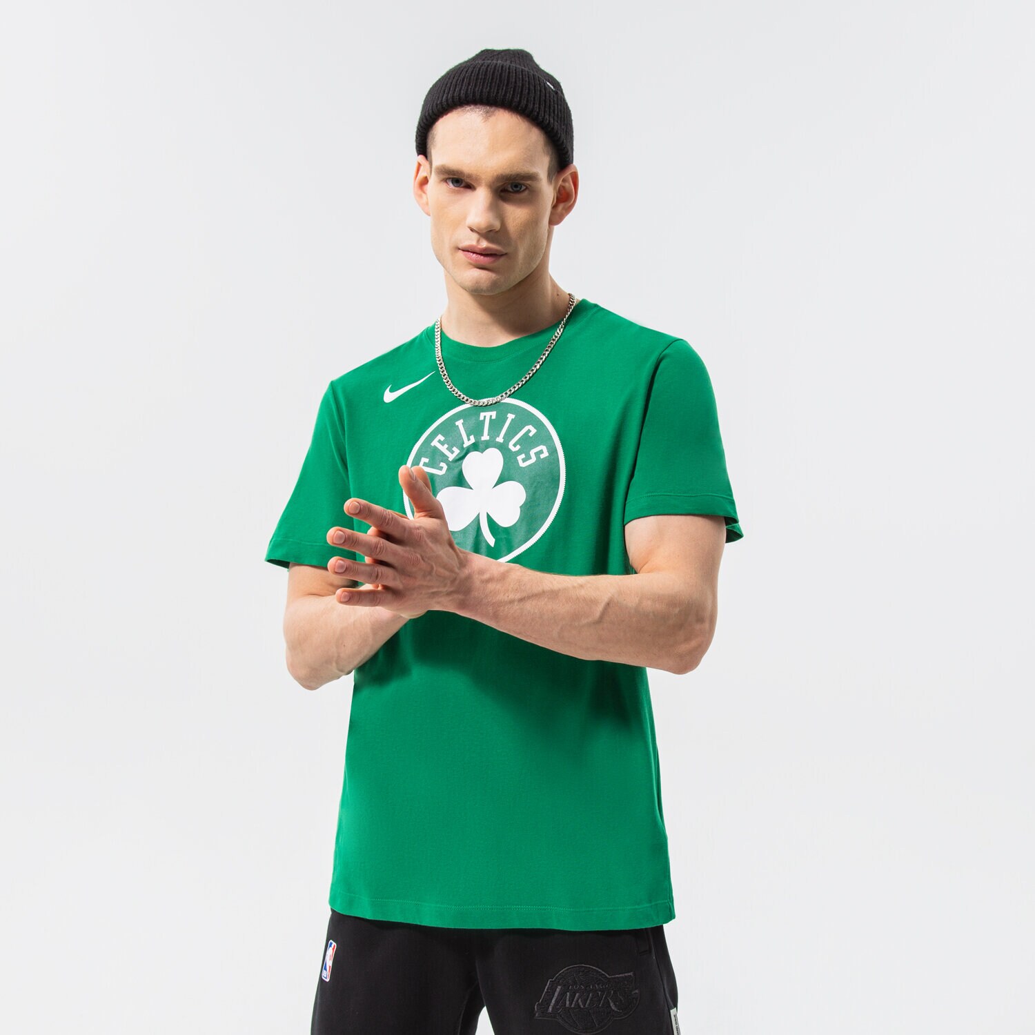 Herren T-Shirt NIKE T-SHIRT BOS M NK DF ES LOGO SS TEE NBA DA6001-312 Grün