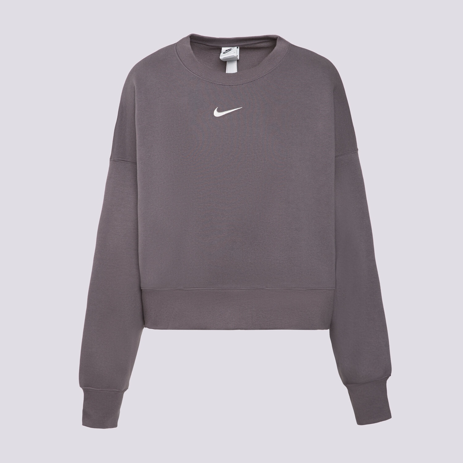 Damen NIKE SWEATSHIRT W NSW PHNX FLC OOS CREW DQ5761-036 Grau
