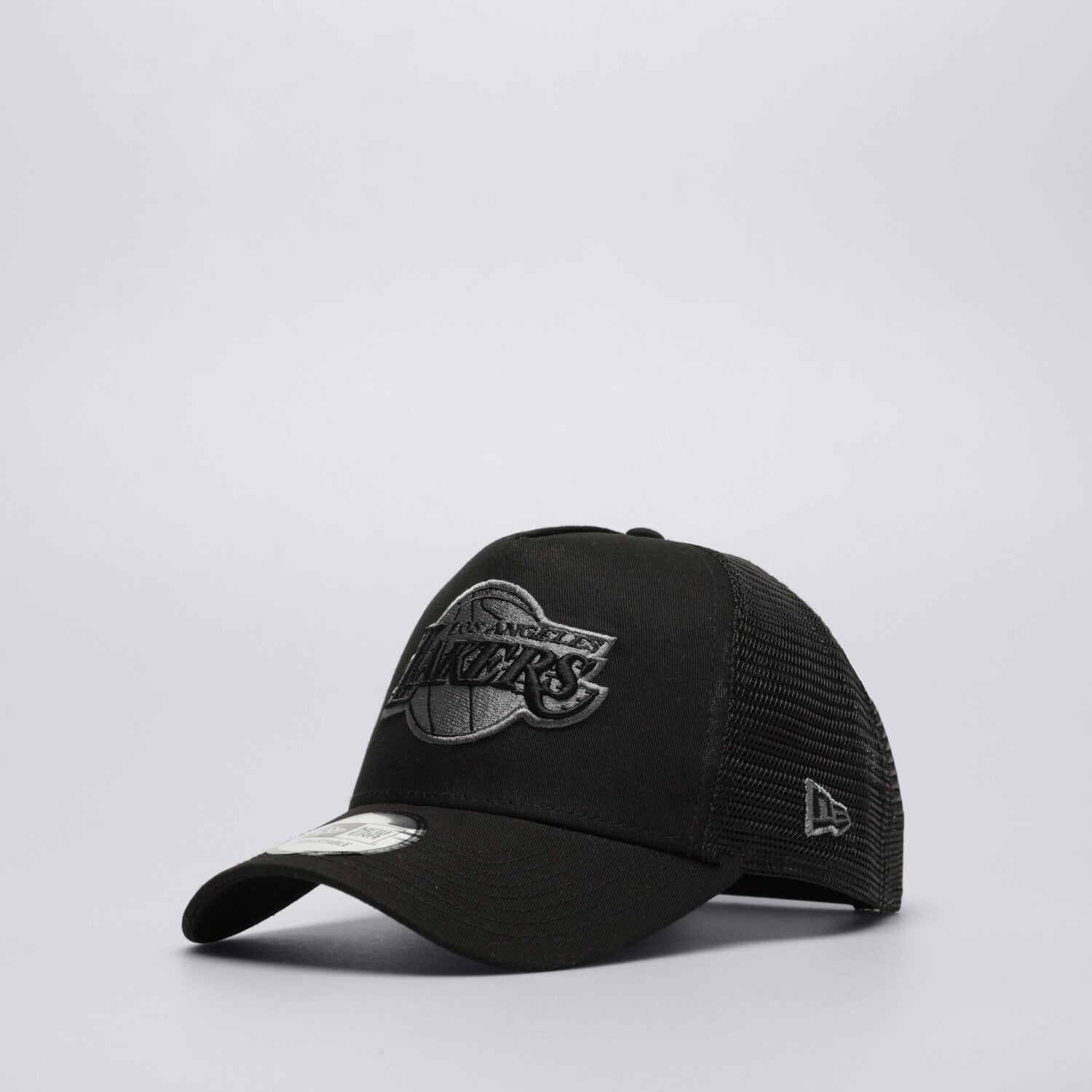 Herren Cap NEW ERA MÜTZE BOB LOGO 9FORTY TRUCKER LAKERS LOS ANGELES LAK 12523911 Schwarz