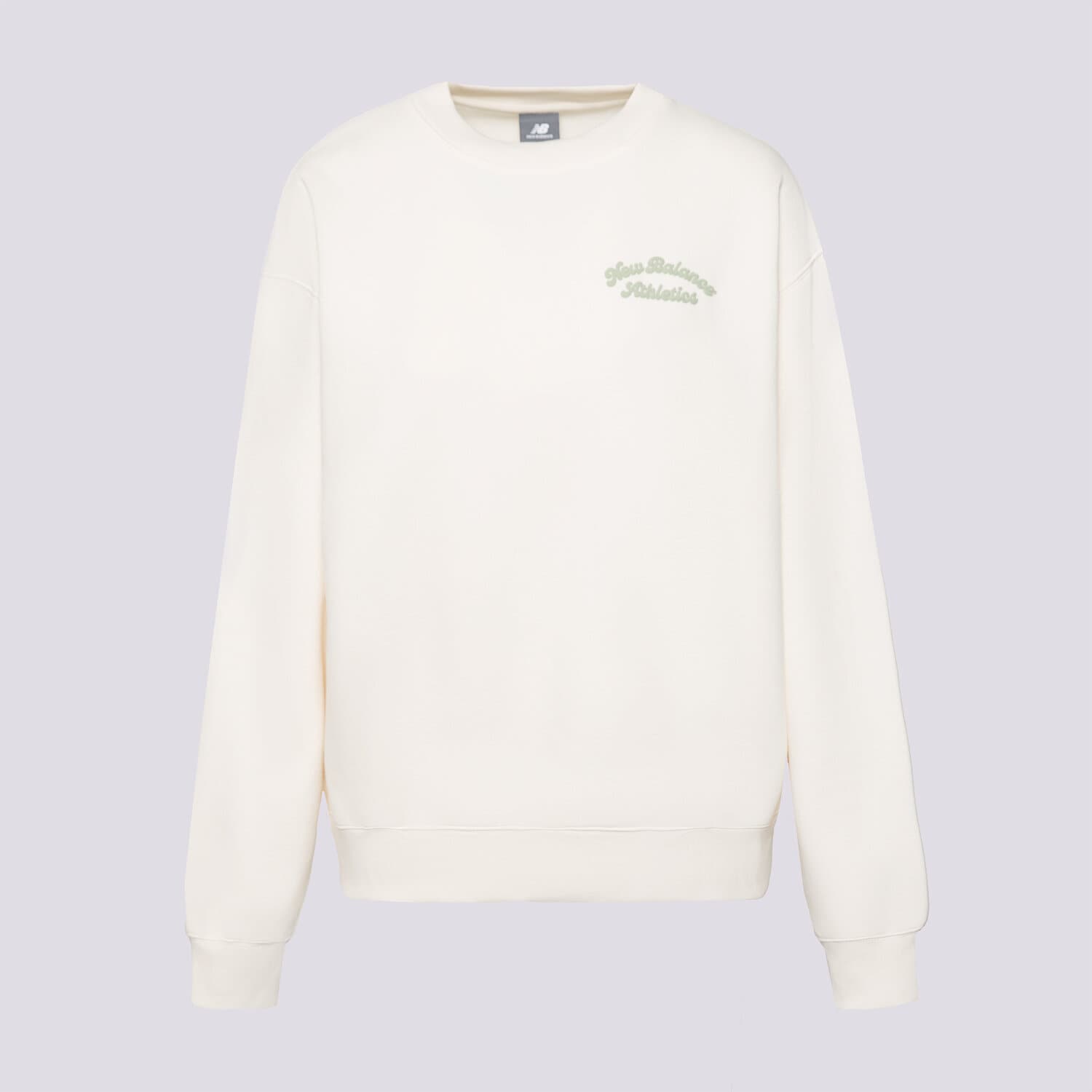 Damen NEW BALANCE SWEATSHIRT LINEAR HERITAGE FLEECE CREW WT53516PEF Beige