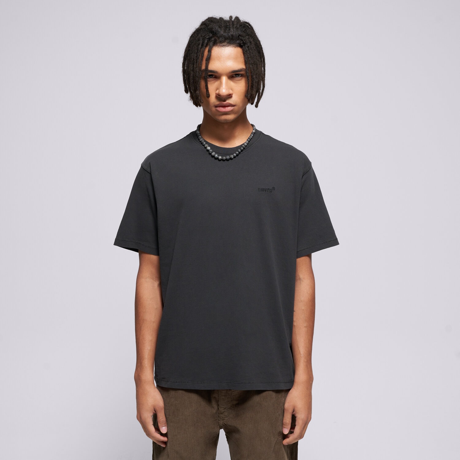Herren T-Shirt LEVI'S T-SHIRT RED TAB VINTAGE TEE BLACKS A0637-0001 Schwarz