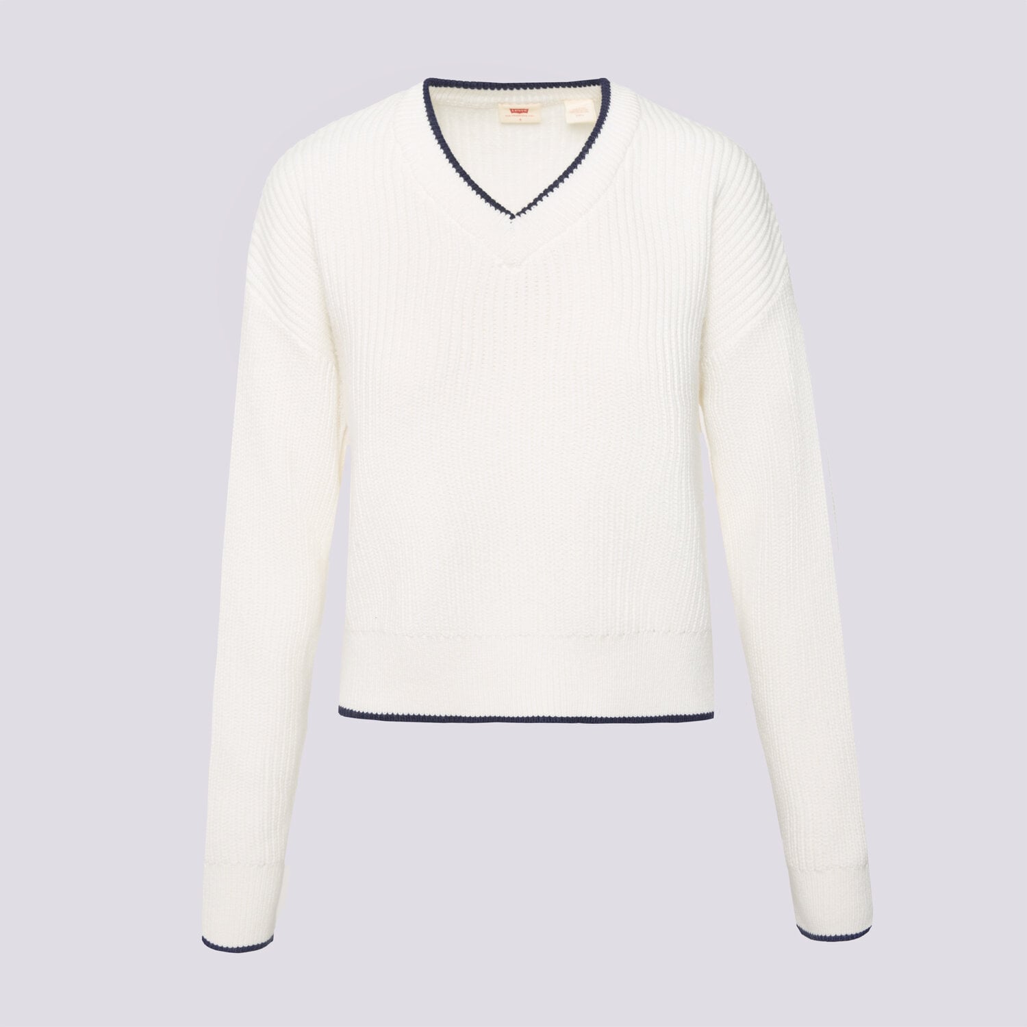 Damen LEVI'S PULLOVER REESE VNECK SWEATER NEUTRALS 0037O-0003 Beige
