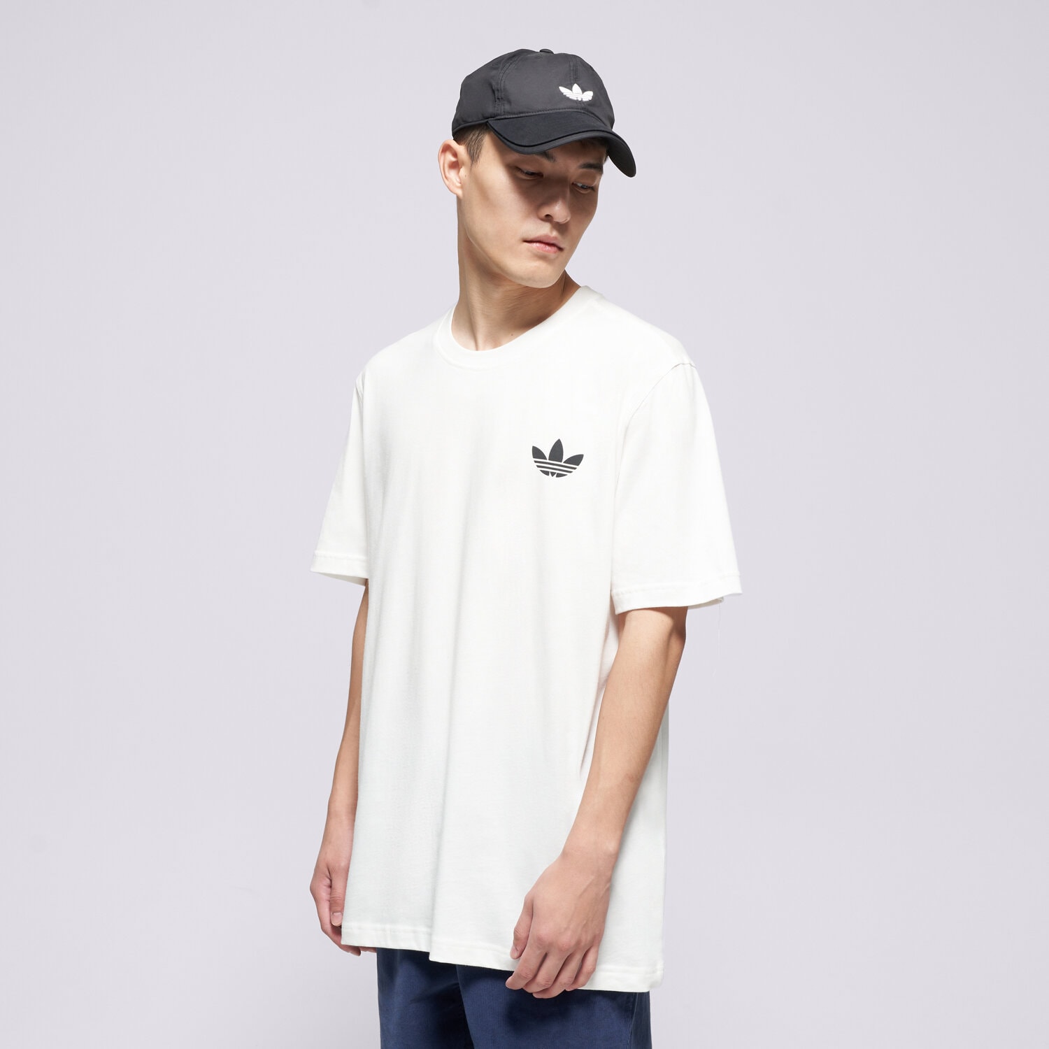 Herren T-Shirt ADIDAS T-SHIRT PIZZA BOX TEE HY2073 Weiß