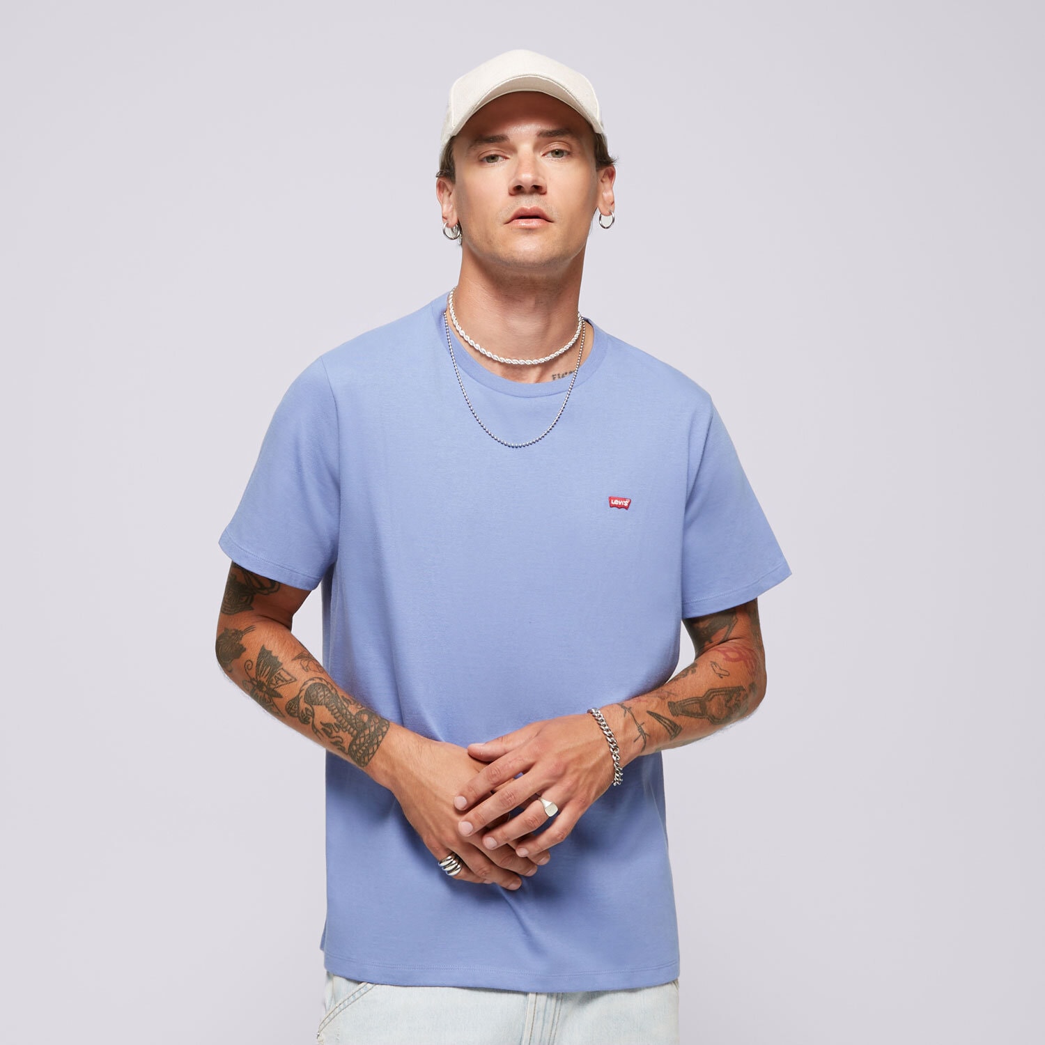 Herren T-Shirt LEVI'S T-SHIRT SS ORIGINAL HM TEE 56605-0228 Blau