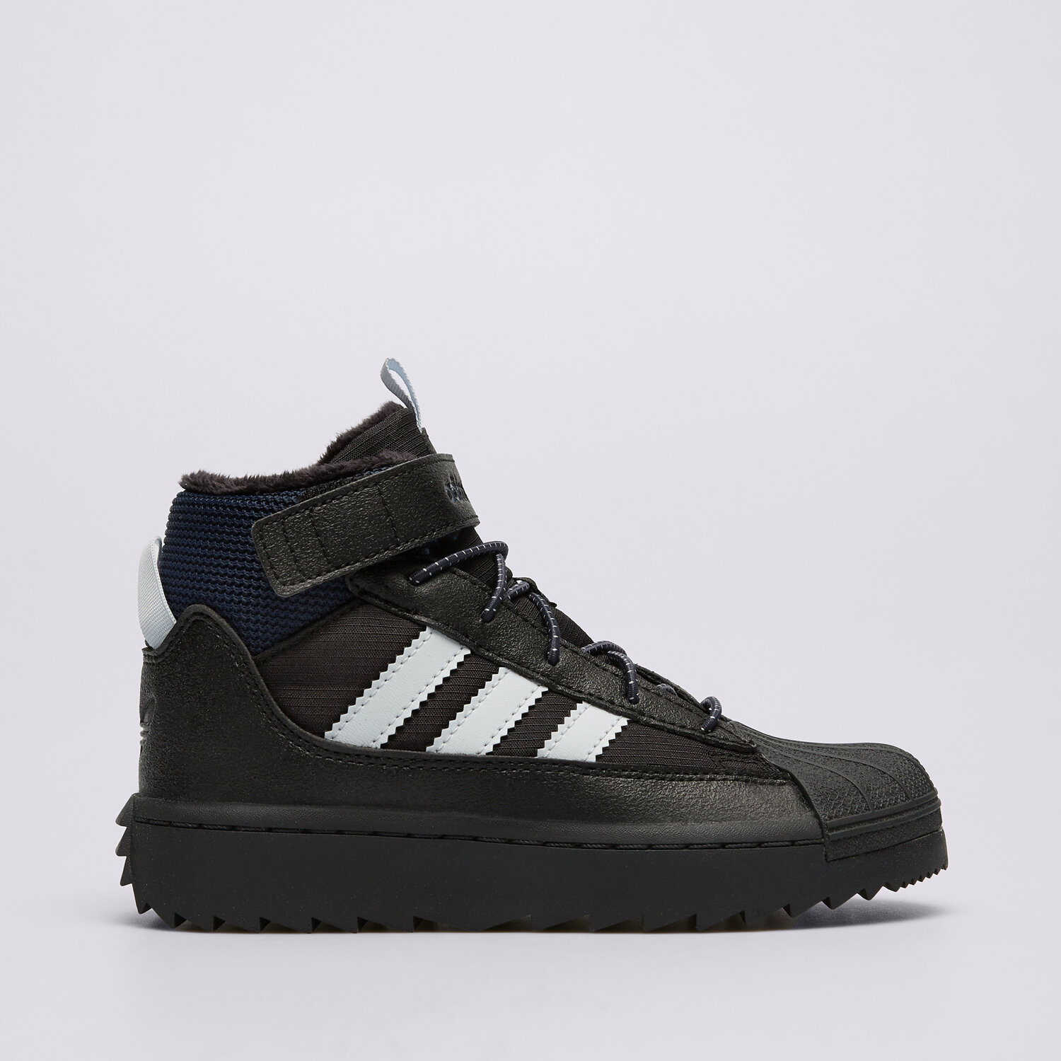 Kinder Outdoor Schuhe ADIDAS SUPERSTAR WINTER TREK C JQ0344 Schwarz