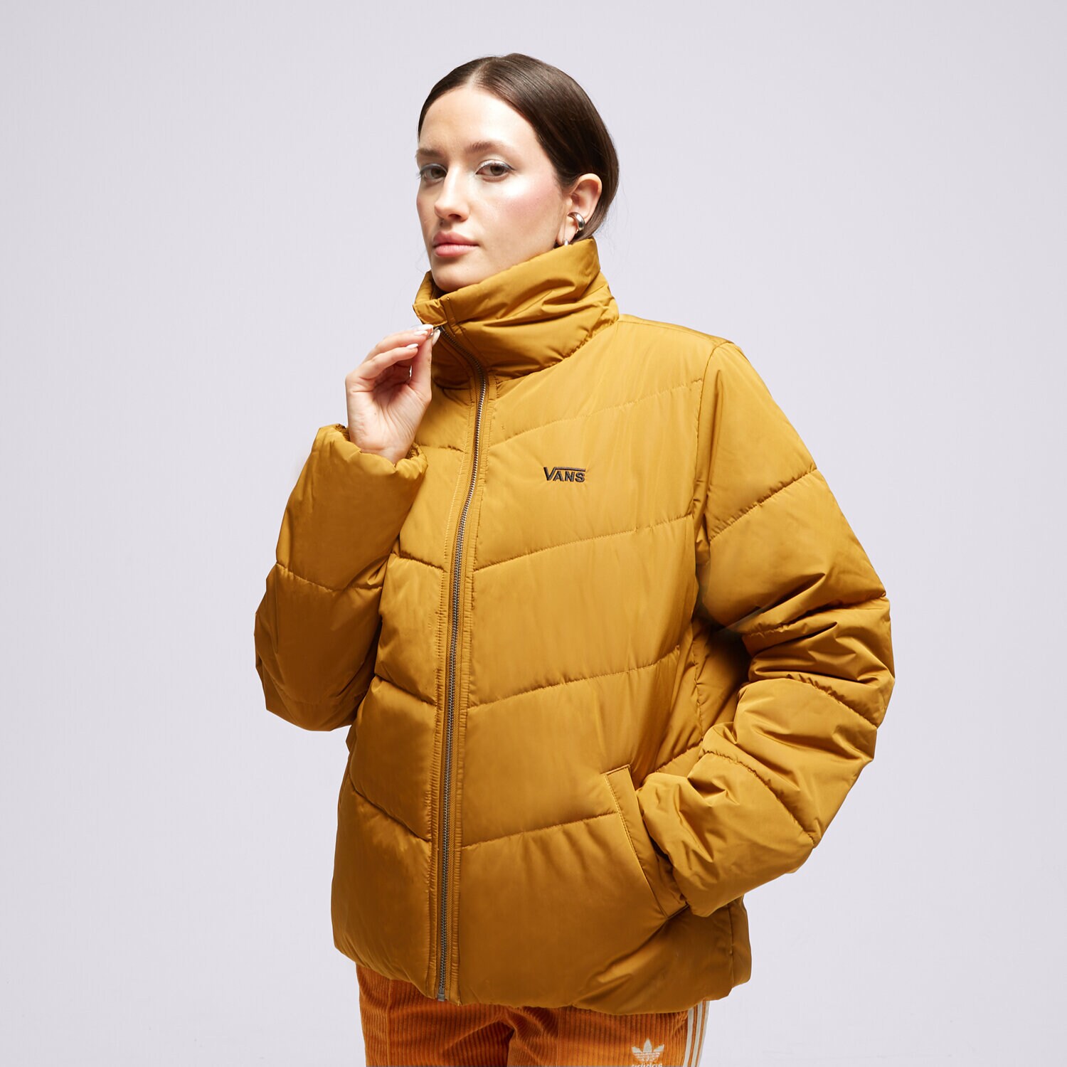 Damen Winterjacke VANS JACKE WINTER FOUNDRY PUFF VN0A7YK51M71 Braun