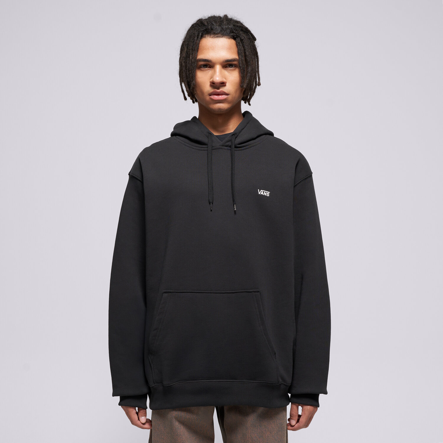 Herren VANS HOODIE LEFT CHEST II LOOSE PO VN000P21BLK1 Schwarz