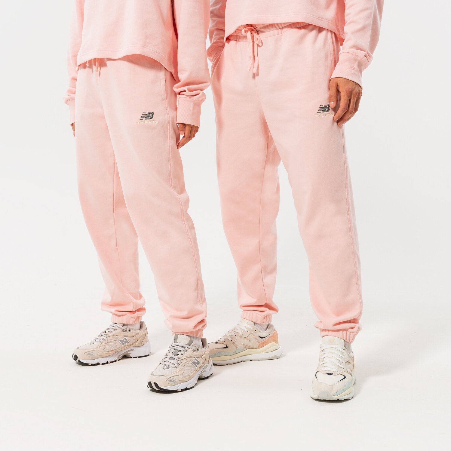 Damen Hosen NEW BALANCE HOSE NB ESSENTIALS UNI-SSENTIALS SWEATPANT UP21500PIE Rosa