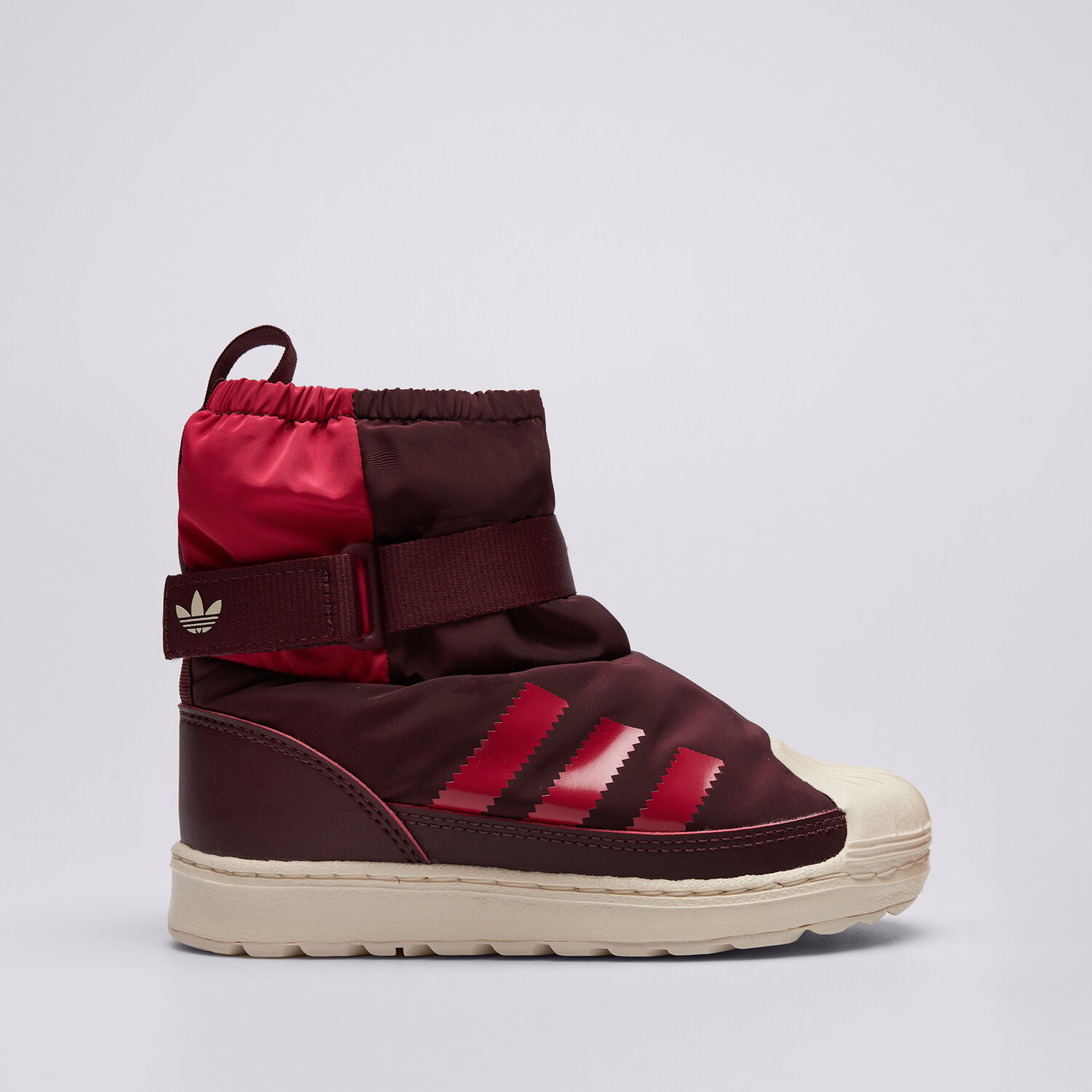 Kinder Outdoor Schuhe ADIDAS SUPERSTAR 360 WTR BOOT I JR5805 Dunkelrot