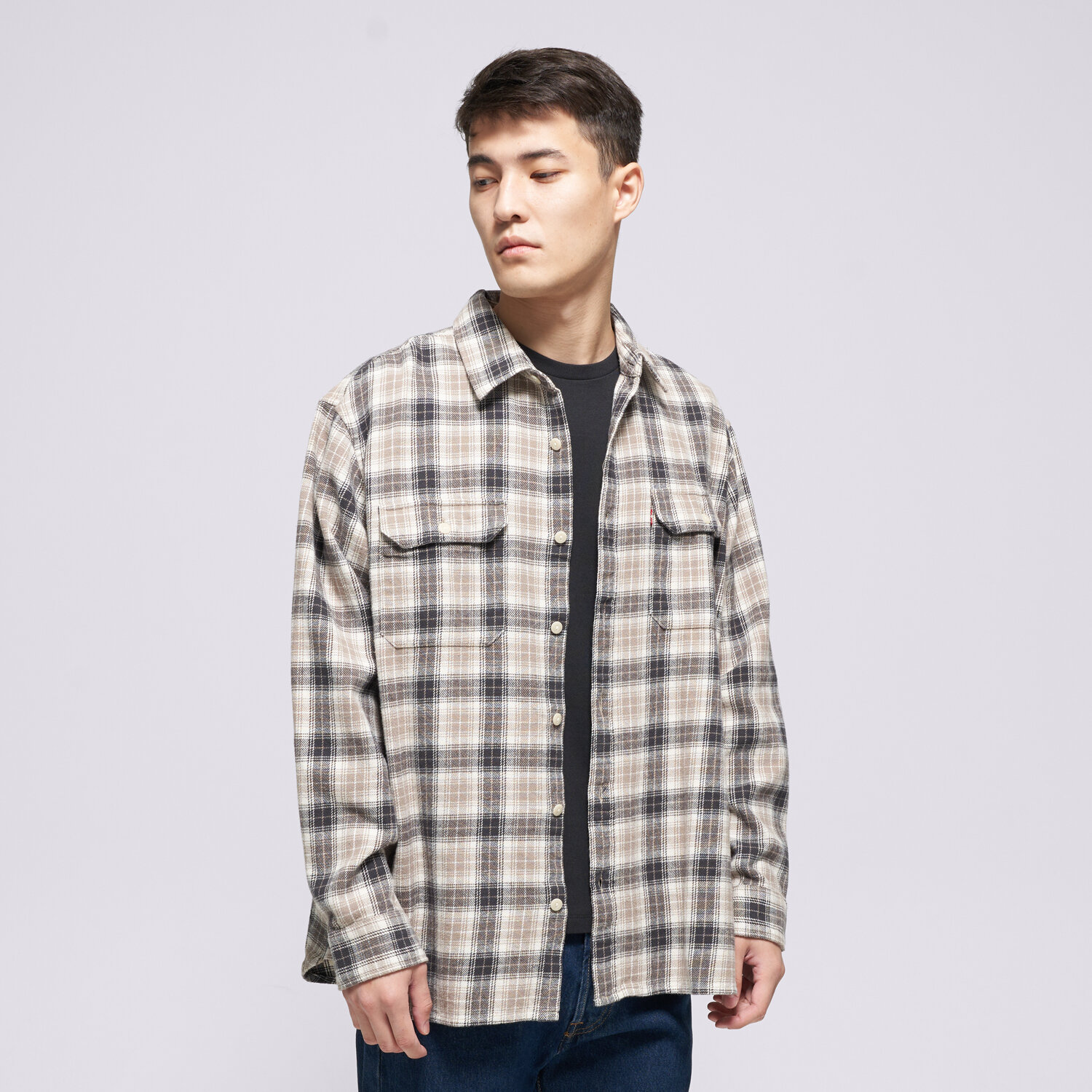 Herren Hemd LEVI'S HEMD JACKSON WORKER NEUTRALS 19573-0289 Multicolor