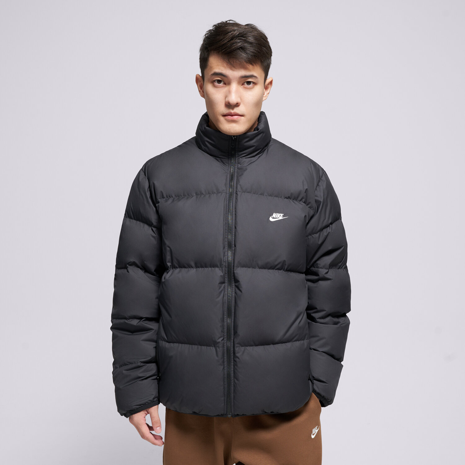 Herren Winterjacke NIKE JACKE WINTER M SF CLUB PUFFER 550 IB2975-010 Schwarz