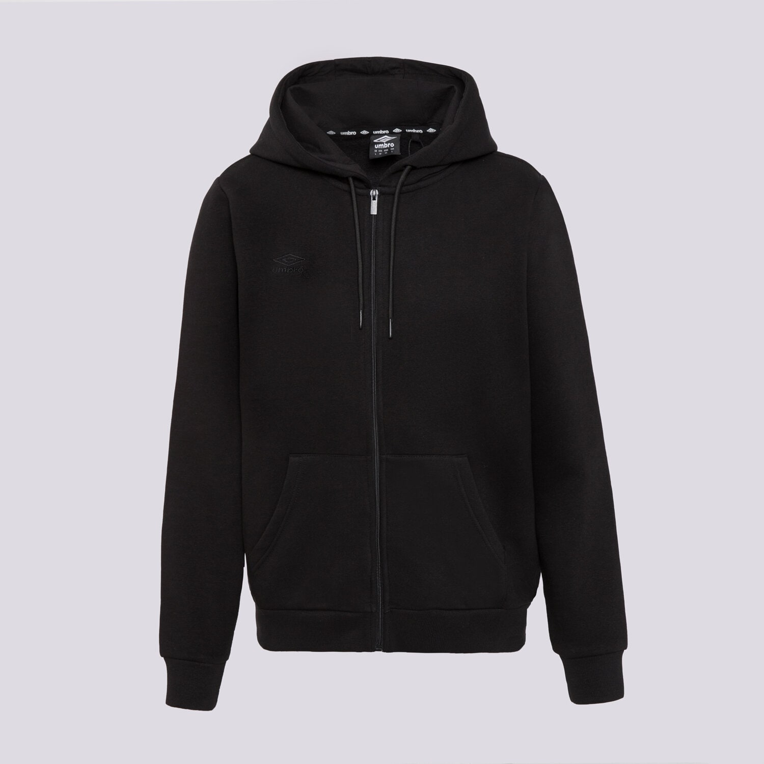 Damen UMBRO SWEATSHIRT MIT REIßVERSCHLUSS   Z KAPTUREM LINDI II UL321BLD90001 Schwarz
