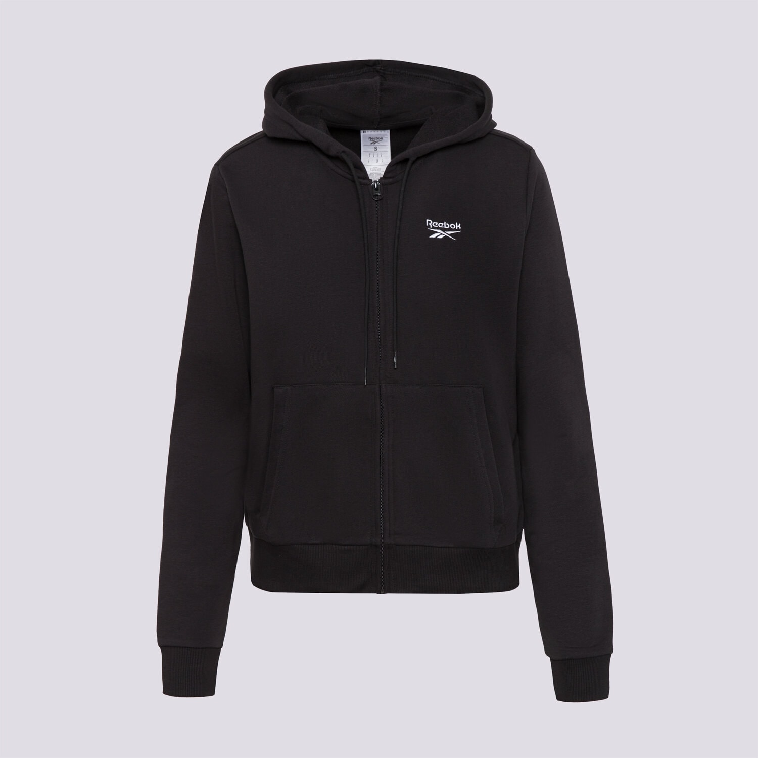 Damen REEBOK SWEATSHIRT MIT REIßVERSCHLUSS   Z KAPTUREM RI SL FT F 100071705 Schwarz