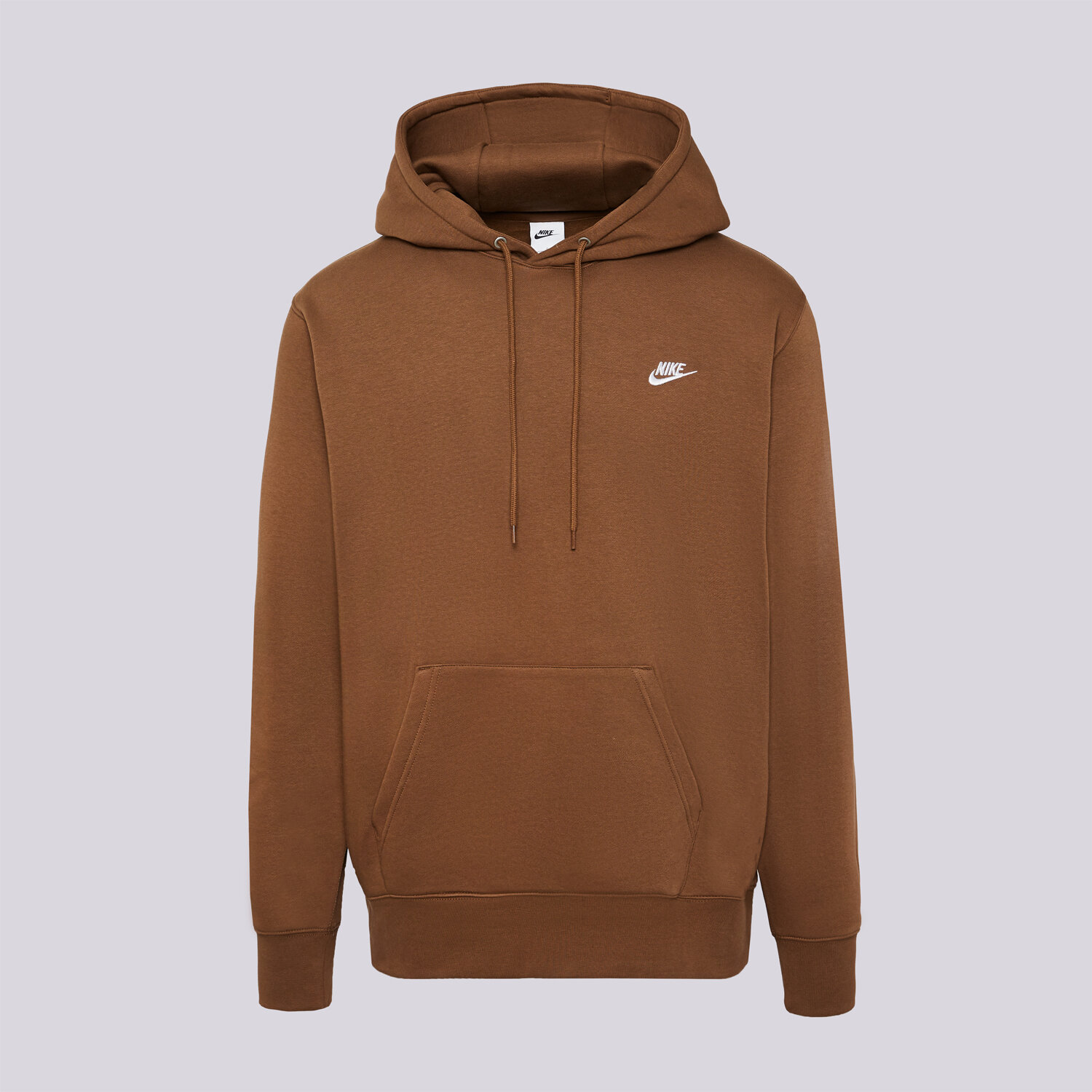 Herren NIKE HOODIE M NK CLUB BB PO HOODIE FN3859-235 Braun