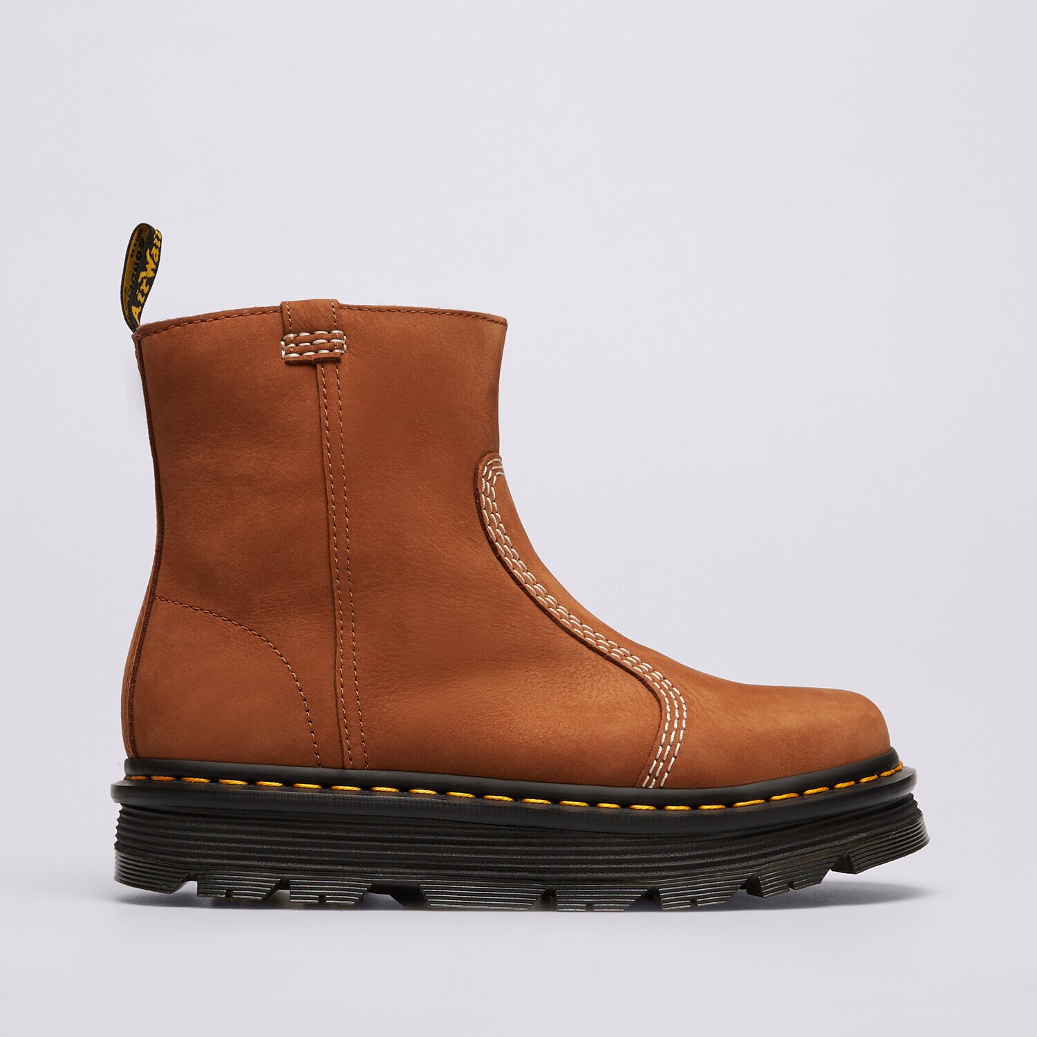 Damen Boots DR.MARTENS ZEBZAG RIGGER BOOT WARM LINED 42023200 Braun