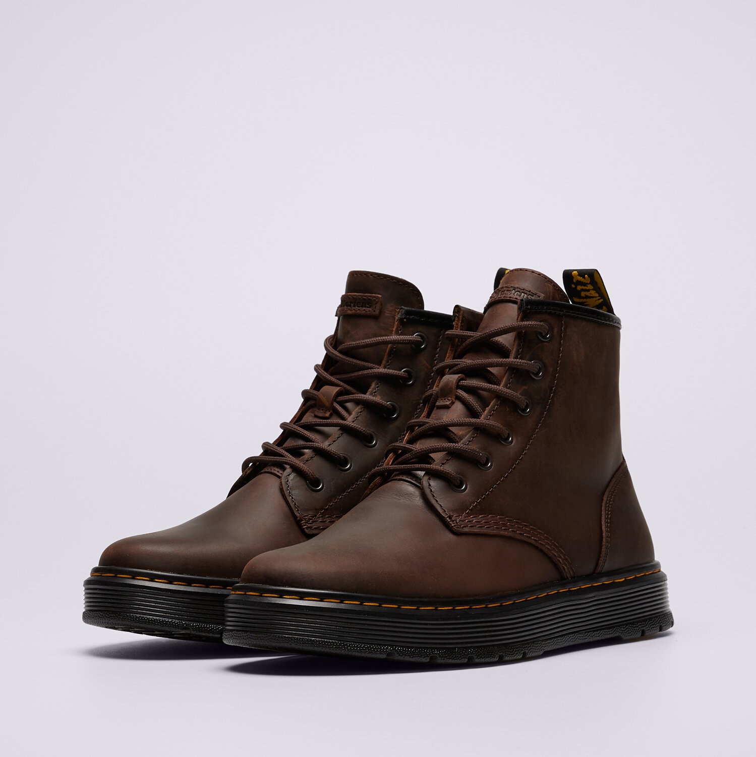 Dr. Martens Botines De Piel Brookline Chukka Marrón Oscuro — photo 4