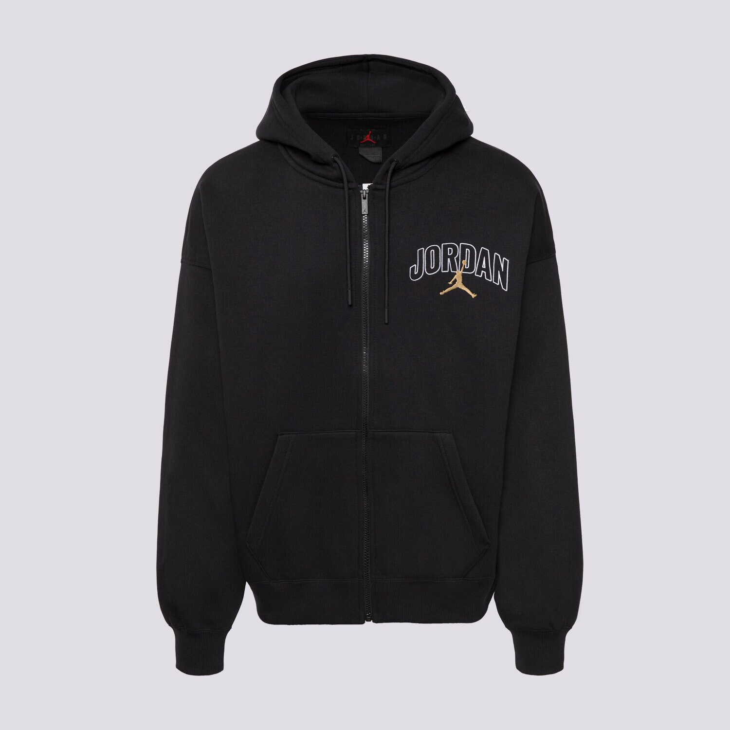 Herren JORDAN SWEATSHIRT MIT REIßVERSCHLUSS   Z KAPTUREM M J BRK OV IB7908-011 Schwarz