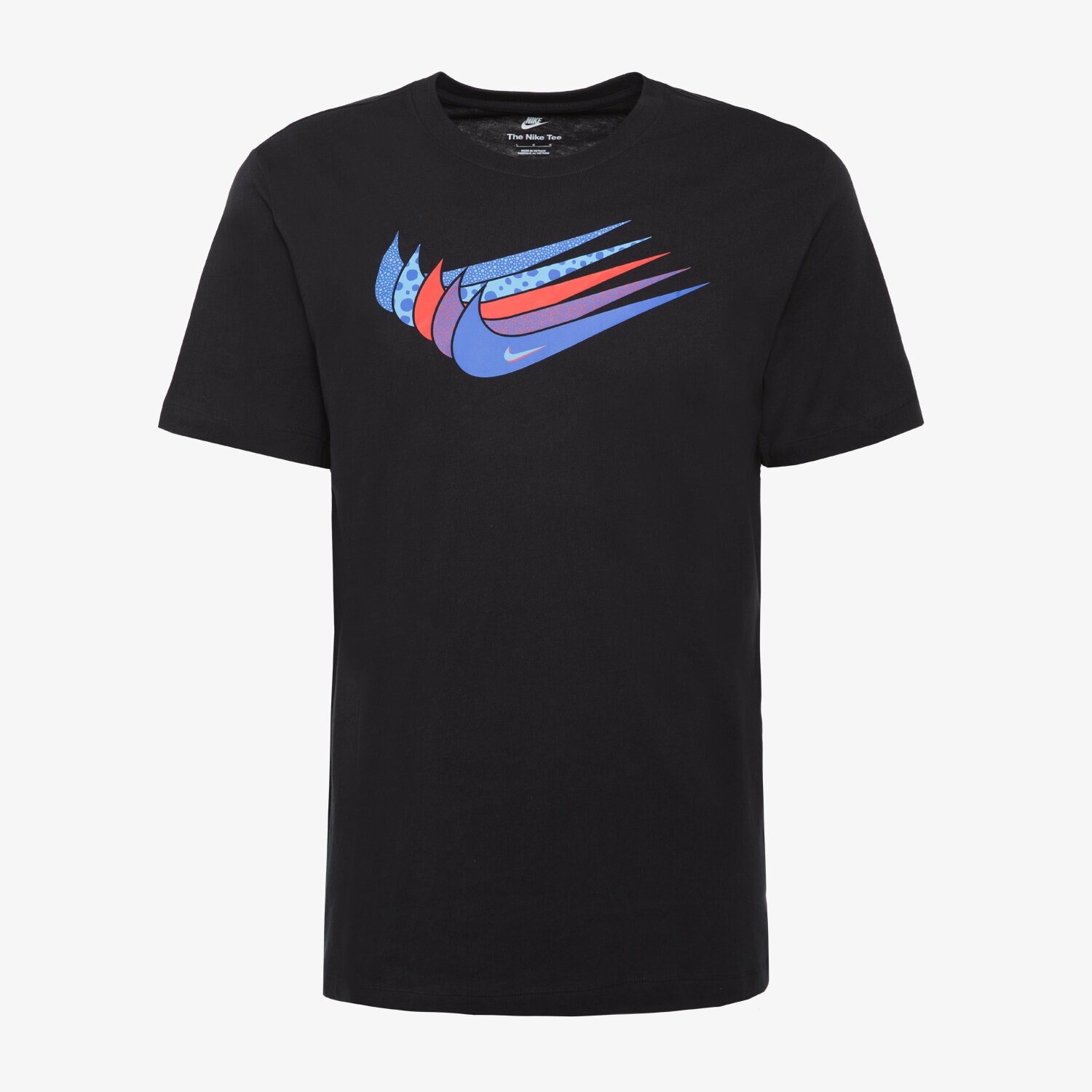 Herren T-Shirt NIKE T SHIRT SPORTSWEAR SWOOSH DN5243-010 Schwarz