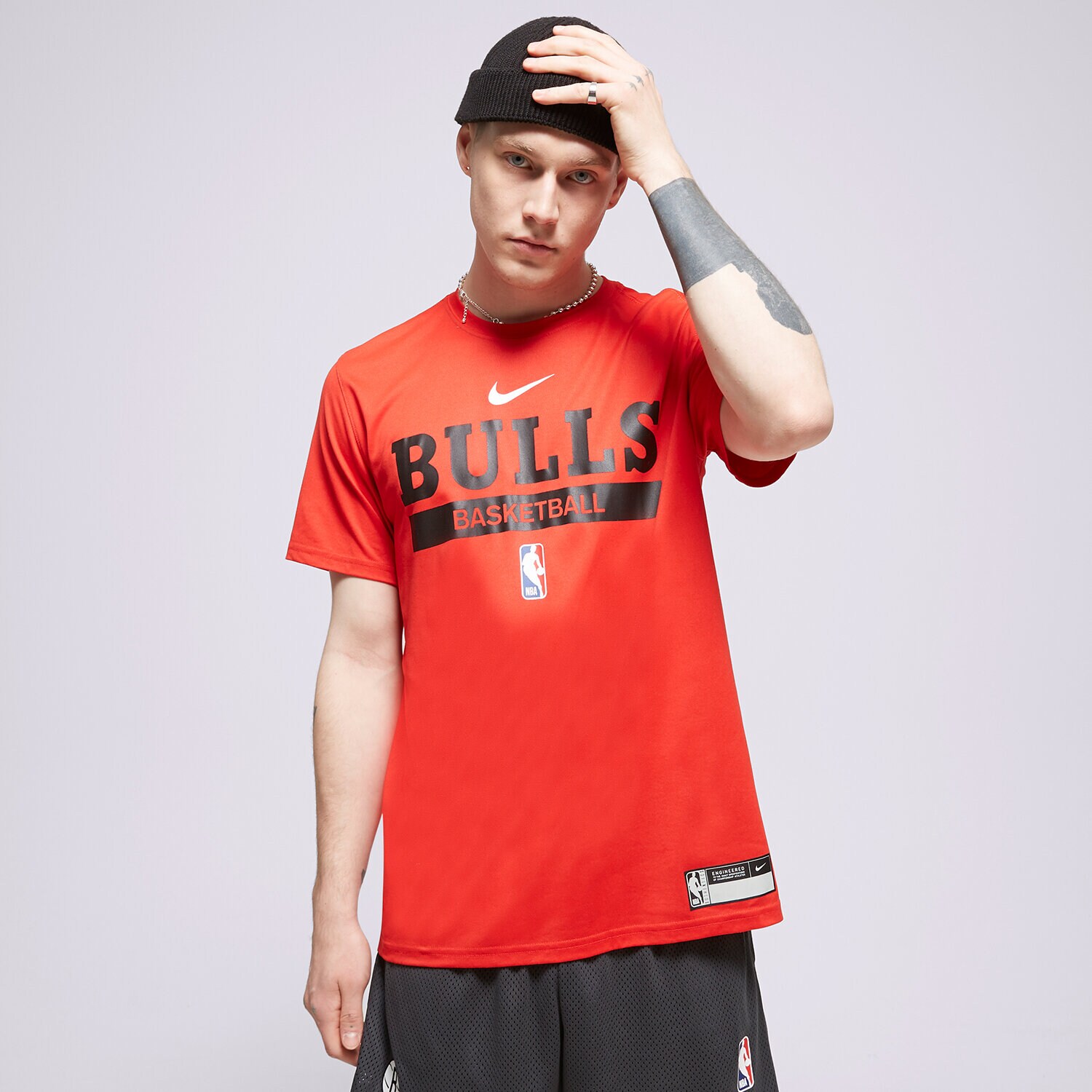 Herren T-Shirt NIKE T SHIRT CHICAGO BULLS DR6456-657 Rot