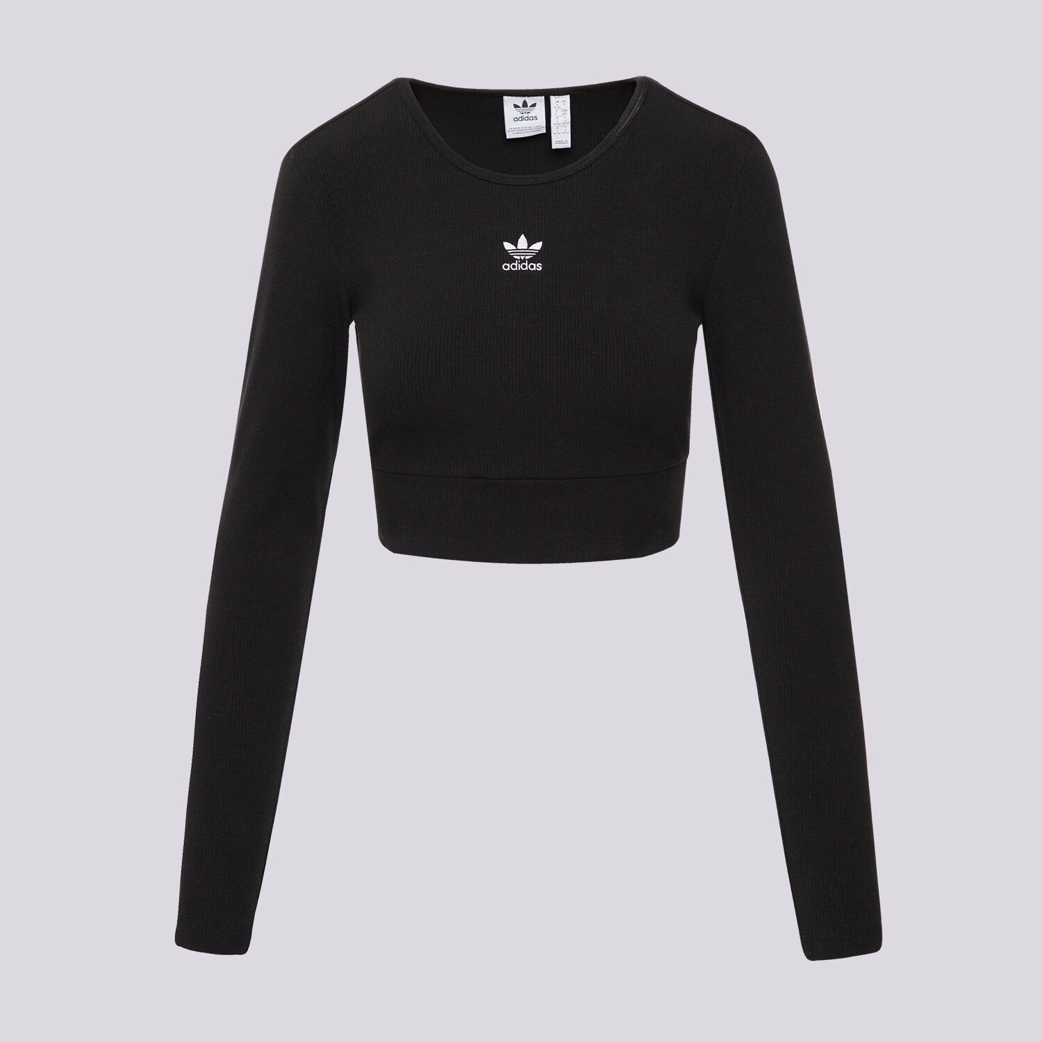 ADIDAS T SHIRT RIB LS TEE Schwarz II8055 Sizeer