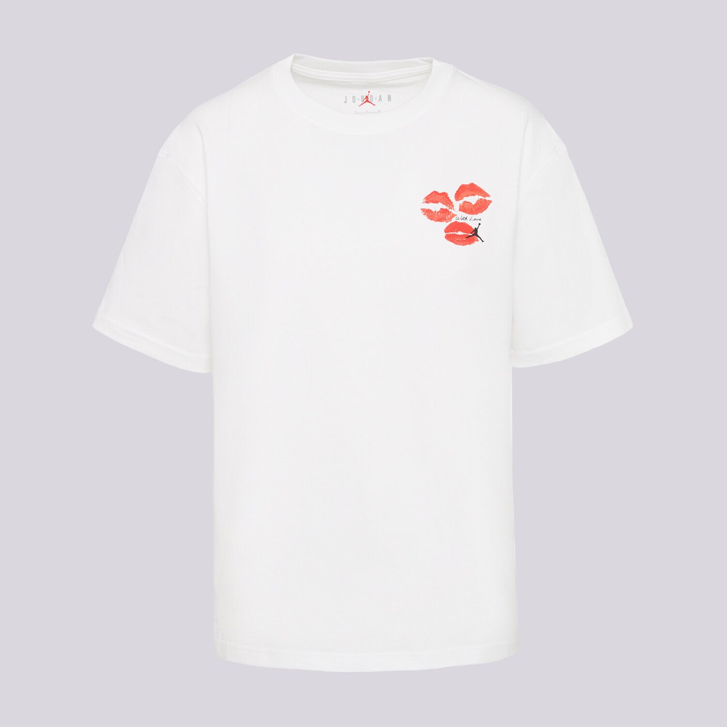 Damen T-Shirt JORDAN T-SHIRT W J FLT SS GF GFX TEE KISS IF0797-100 Weiß