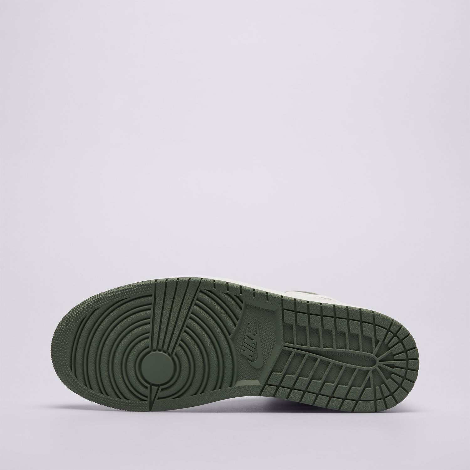 Jordan Zapatillas Casual de hombre AIR 1 MID Blanco / Verde — photo 6