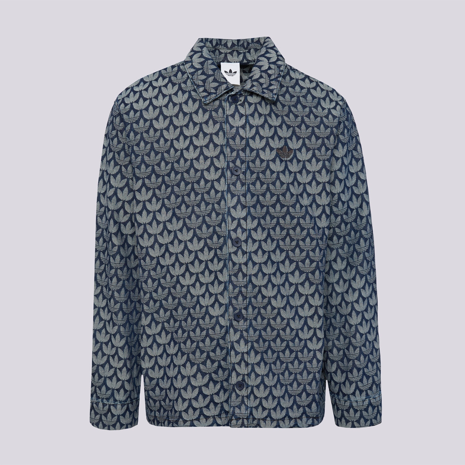 Herren Übergangsjacke ADIDAS JACKE MONOGRAM SHI KD0397 Blau