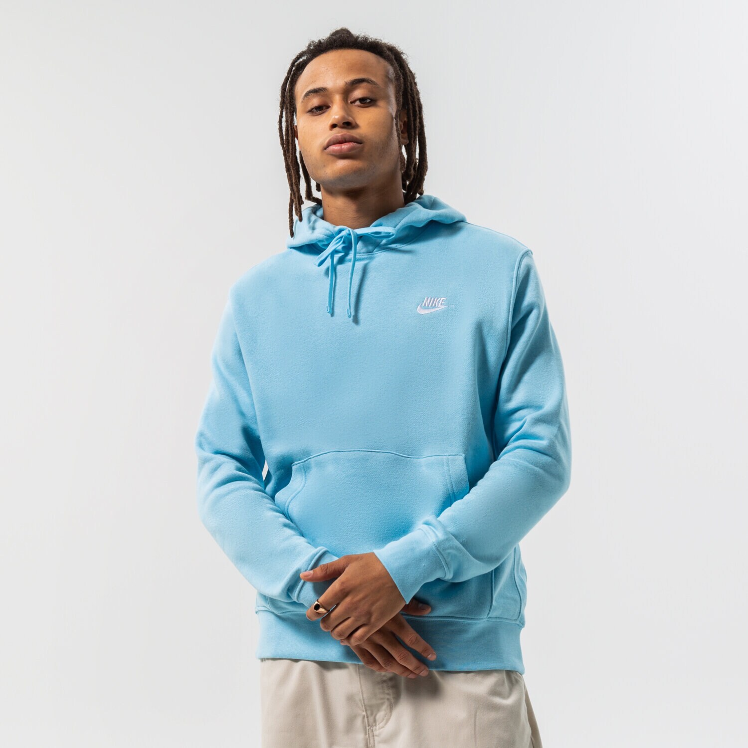 Herren NIKE HOODIE NIKE SPORTSWEAR CLUB FLEECE BV2654-499 Blau