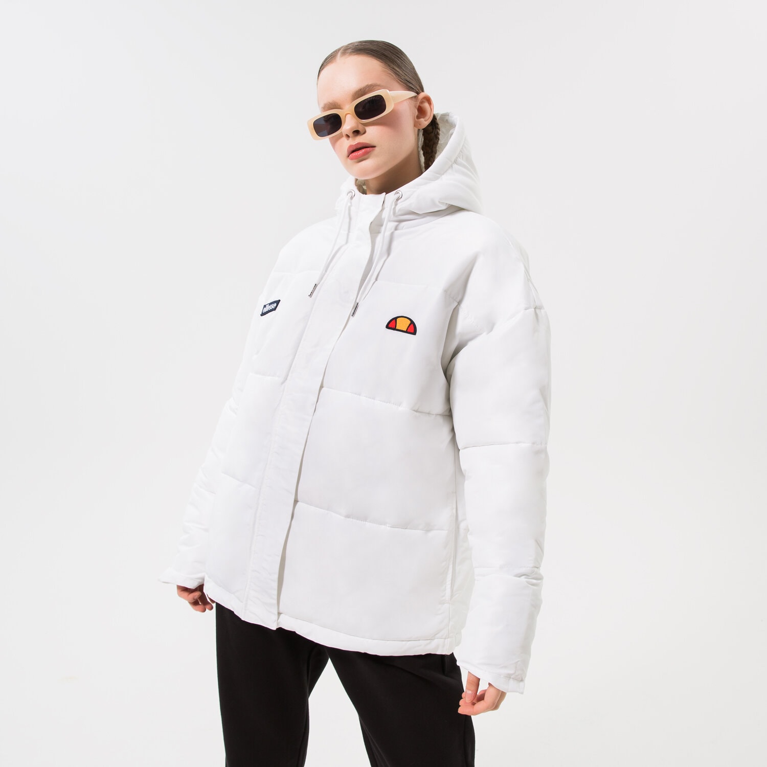 Damen Winterjacke ELLESSE DAUNENJACKE PEJO PADDED JACKET WHT