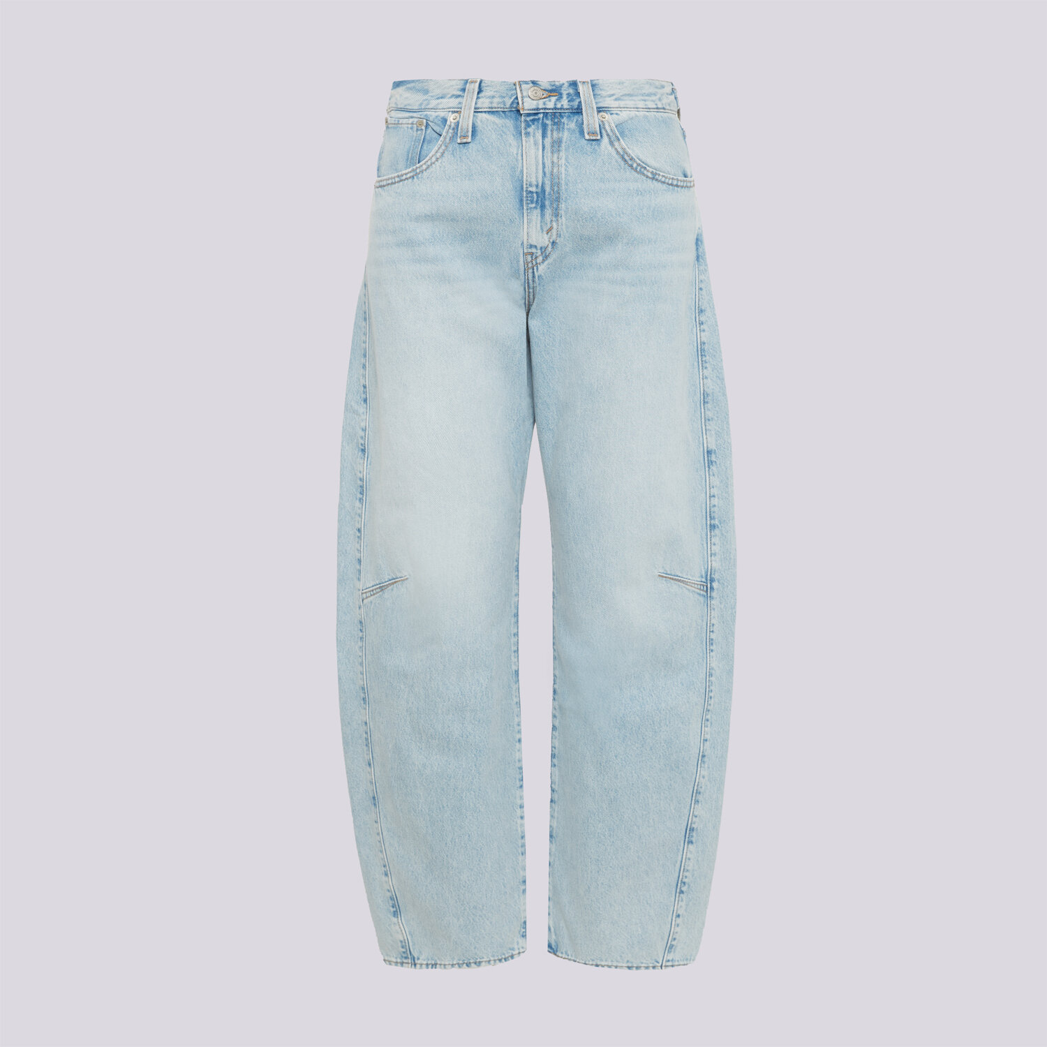 Damen Hosen LEVI'S HOSE CINCH BARREL LIGHT INDIGO FLAT FINISH 003V5-0003 Blau