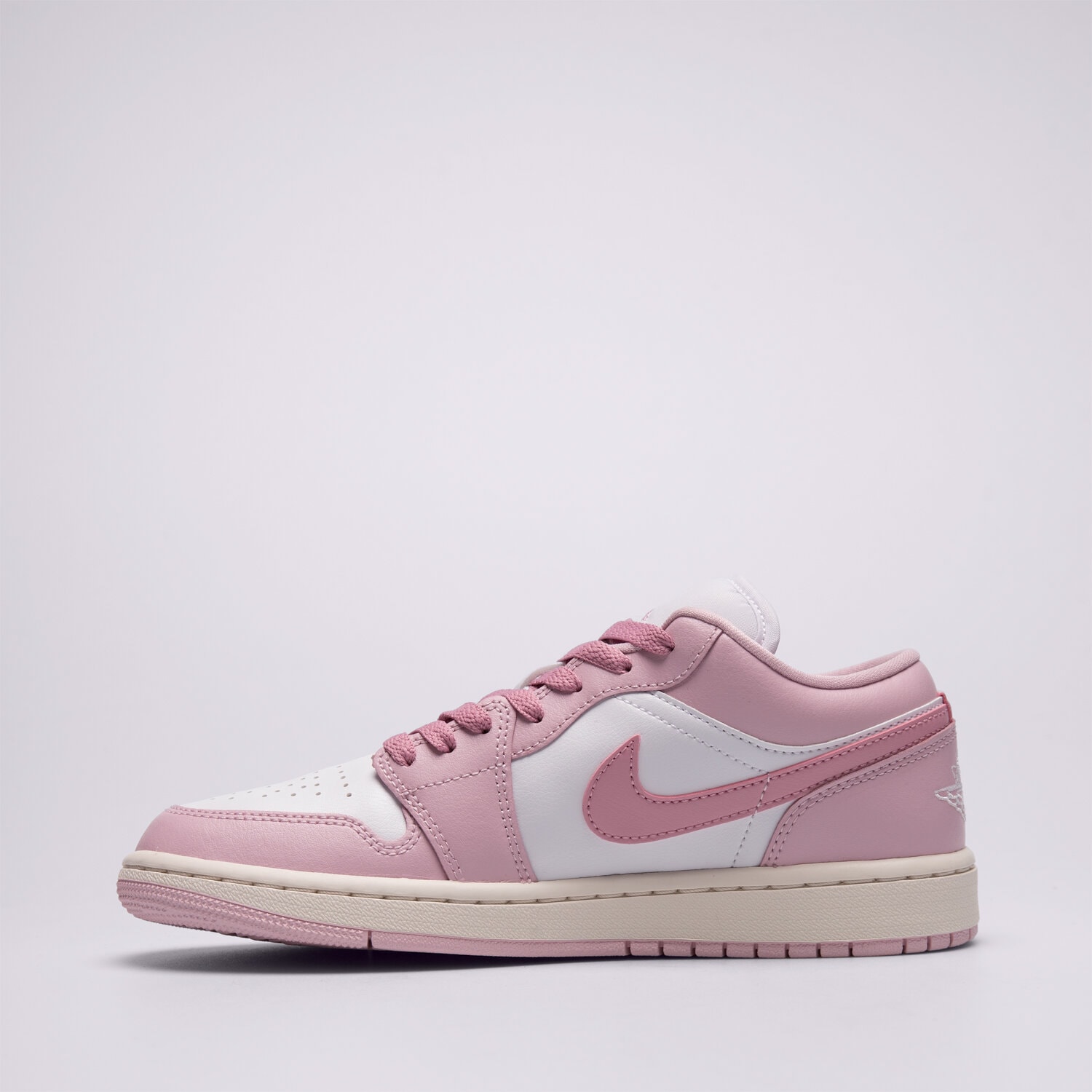 Jordan Zapatillas de deporte rosas y blancas Air 1 Low de Nike — photo 4