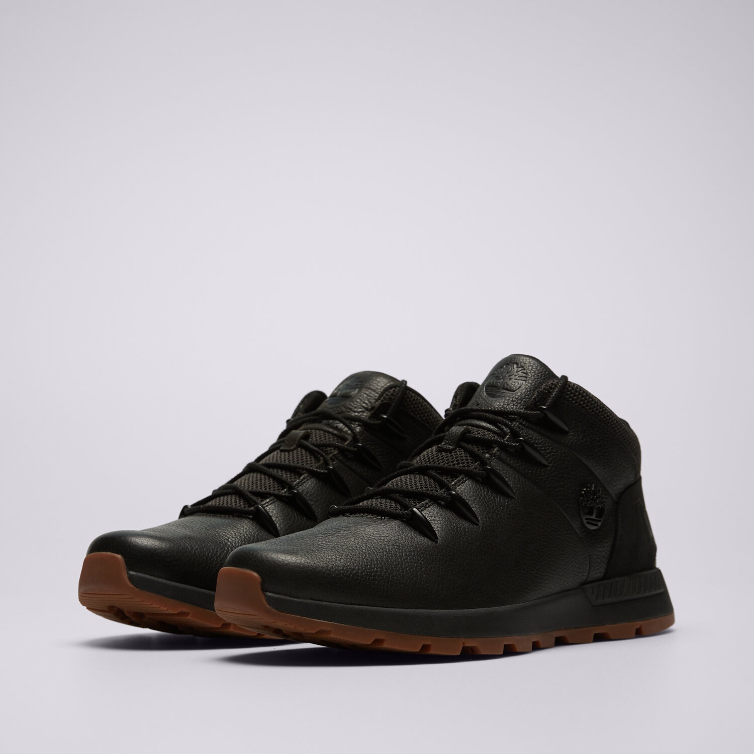 Timberland Botas De Piel Sprint Trekker Mid Negro — foto 3