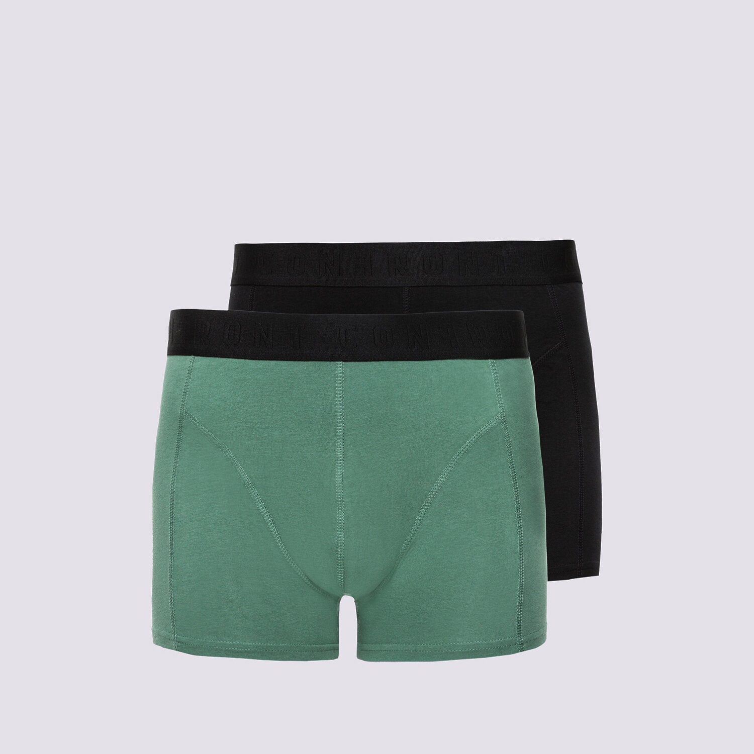 Herren Unterwäsche CONFRONT BOXERSHORTS CONFRONT\BOXERSHORTS BASIC CF322BOX20002 Schwarz
