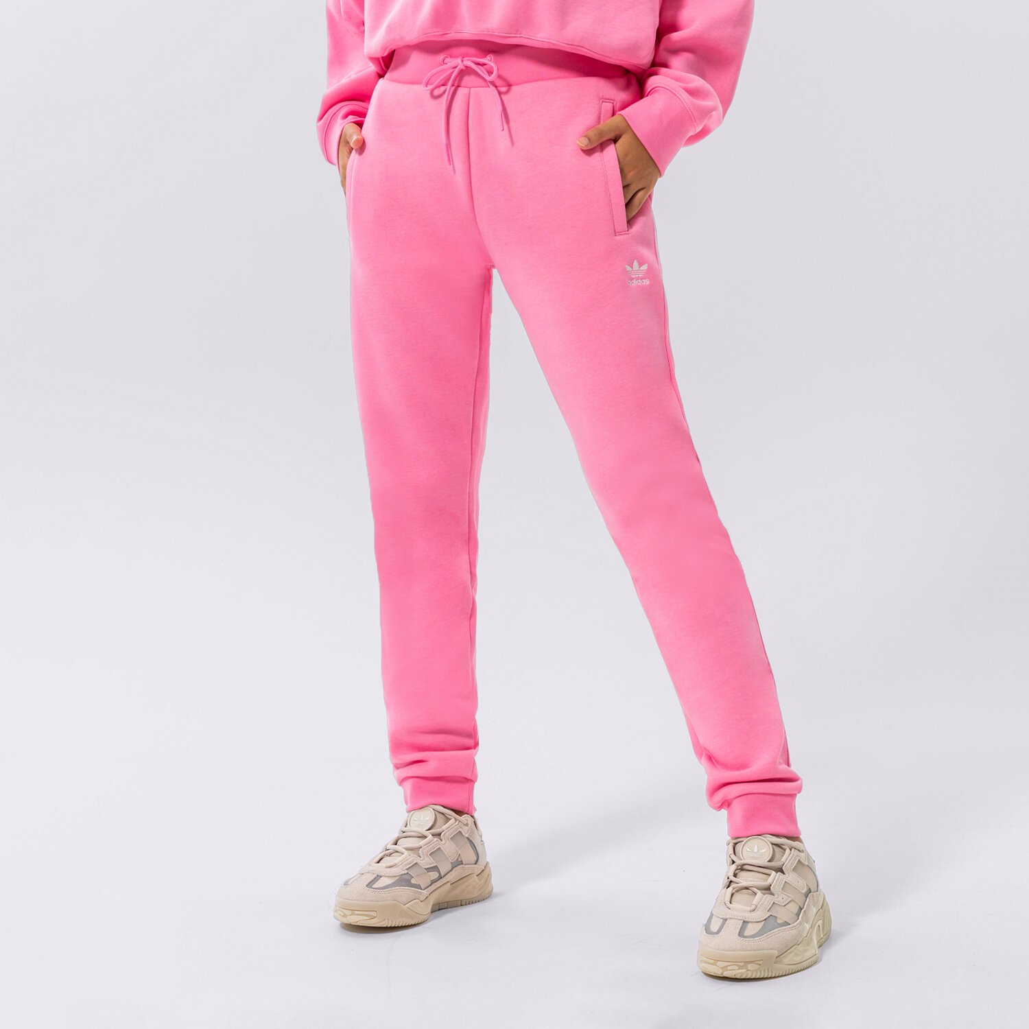 Damen Hosen ADIDAS HOSE TRACK PANT HJ7848 Rosa
