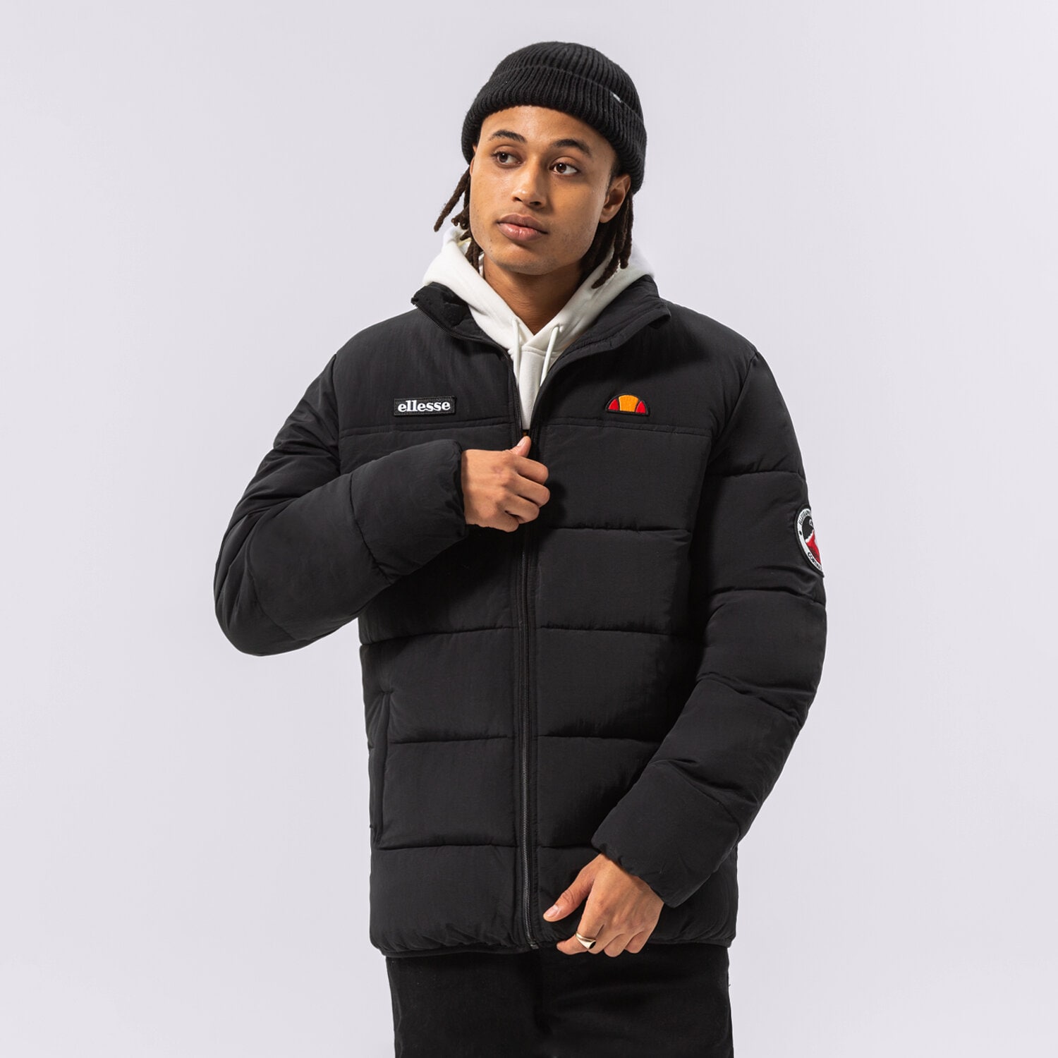 Herren Winterjacke ELLESSE DAUNENJACKE NEBULA JACKET BLK SHK12789011 Schwarz