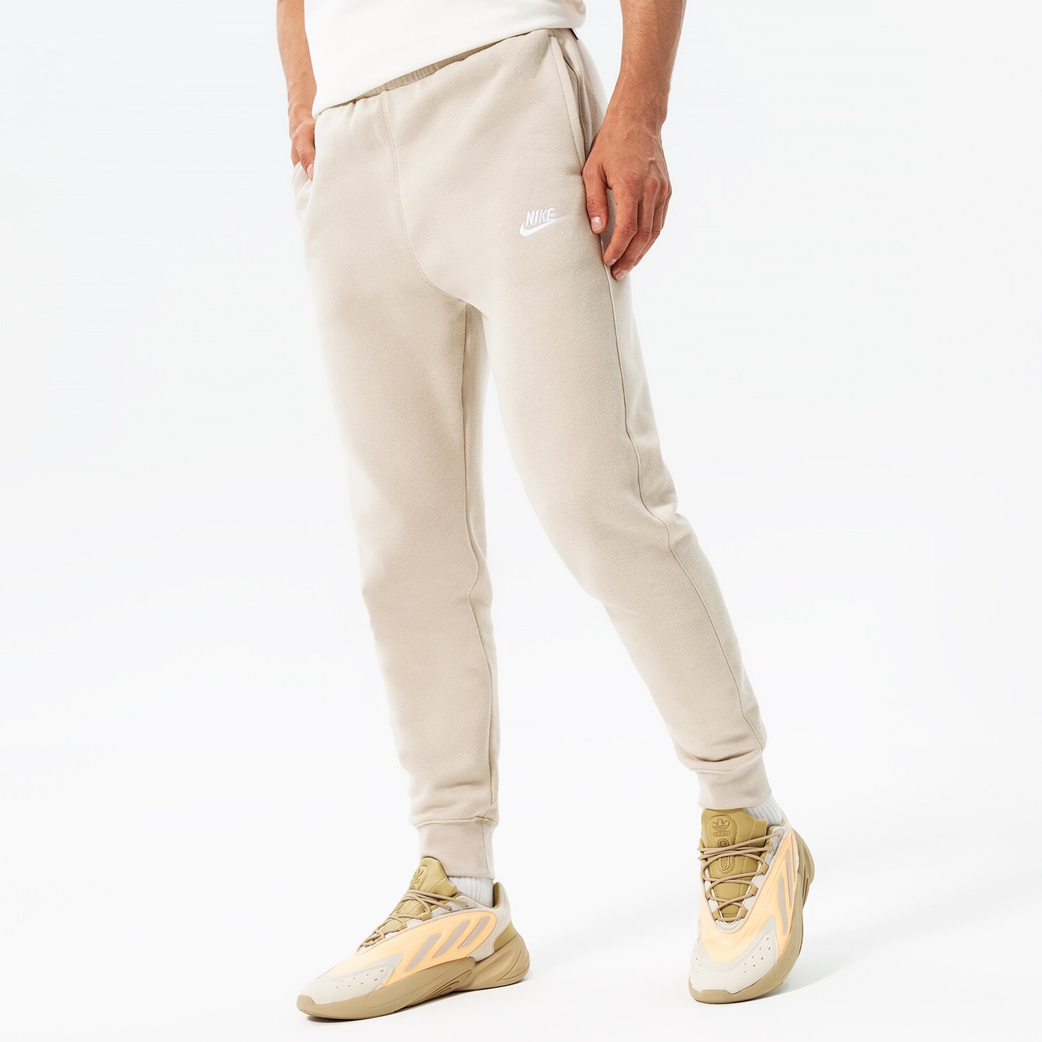 Herren Hosen NIKE HOSE SPORTSWEAR CLUB FLEECE BV2671-206 Beige