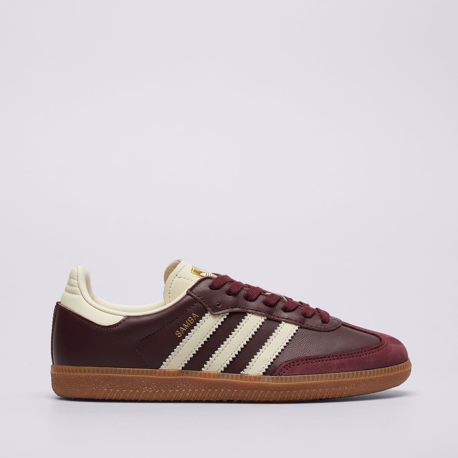 Damen Sneaker ADIDAS SAMBA OG W ID0477 Dunkelrot
