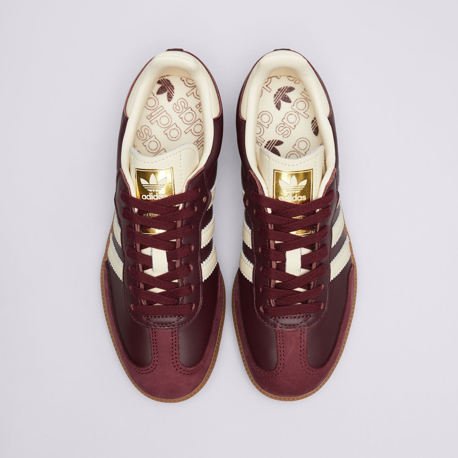 ADIDAS SAMBA OG W Dunkelrot ID0477 | Sizeer.de
