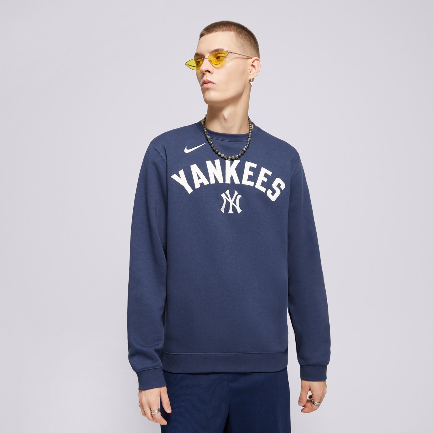 Herren NIKE SWEATSHIRT NEW YORK YANKEES MLB NKPU-012N-NK-N9P Dunkelblau