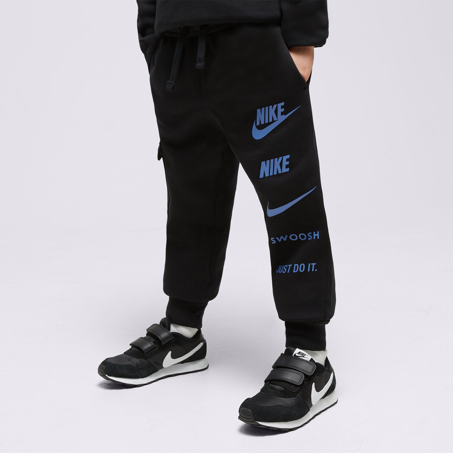 Kinder Hosen NIKE HOSE B NSW SI FLC CARGO PANT BB FN7712-010 Schwarz