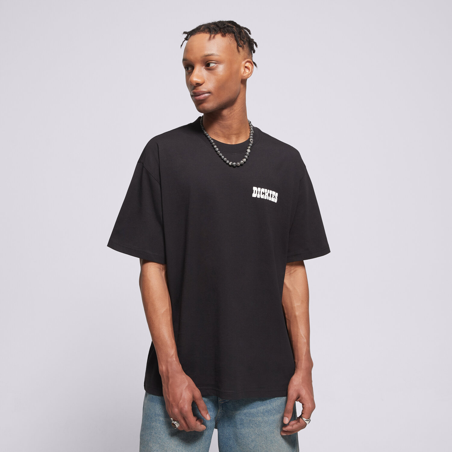 Herren T-Shirt DICKIES T-SHIRT PLAIN CITY SS TEE DK0A88JIBLK1 Schwarz