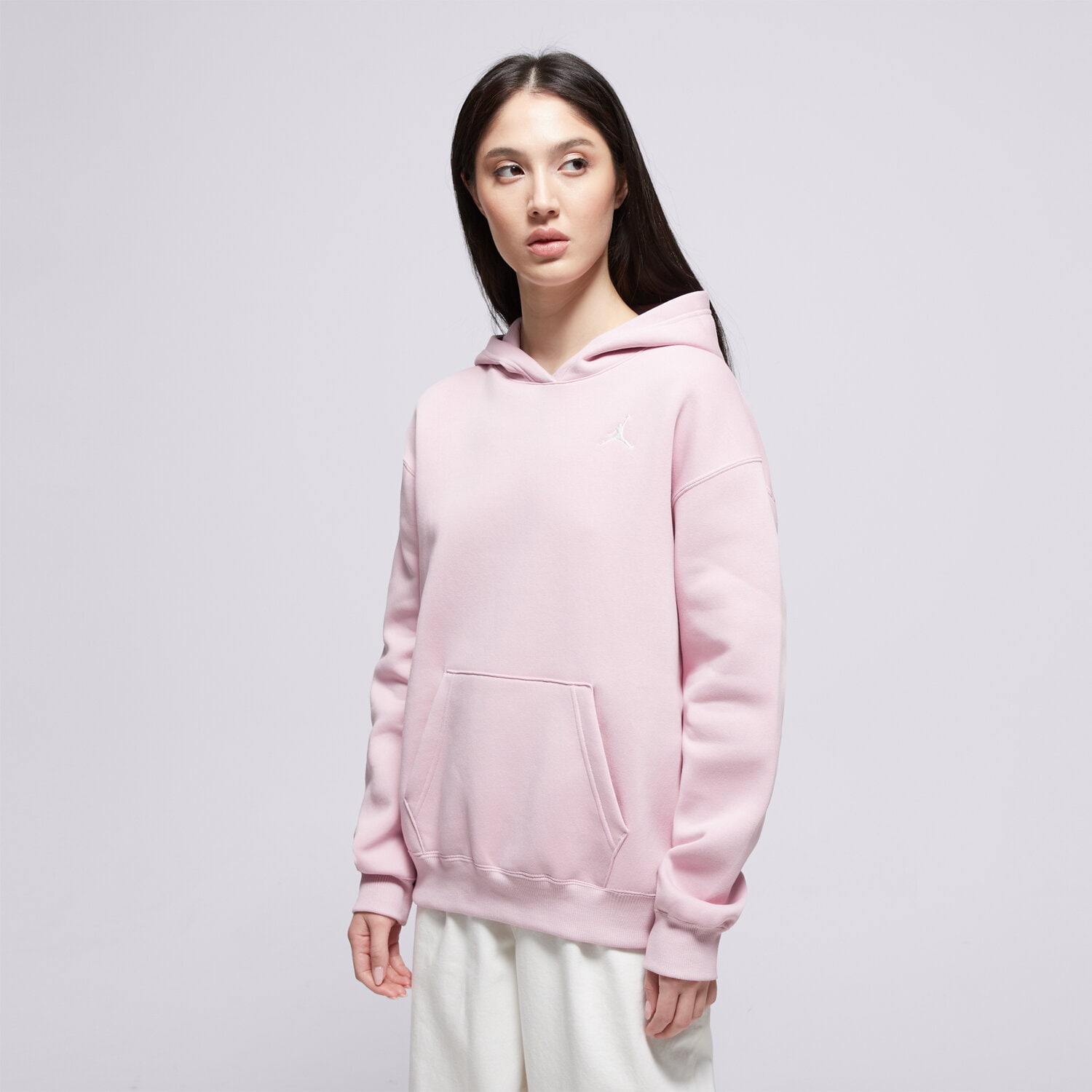 Damen JORDAN HOODIE W BROOKLYN FLEECE FV7071-676 Rosa